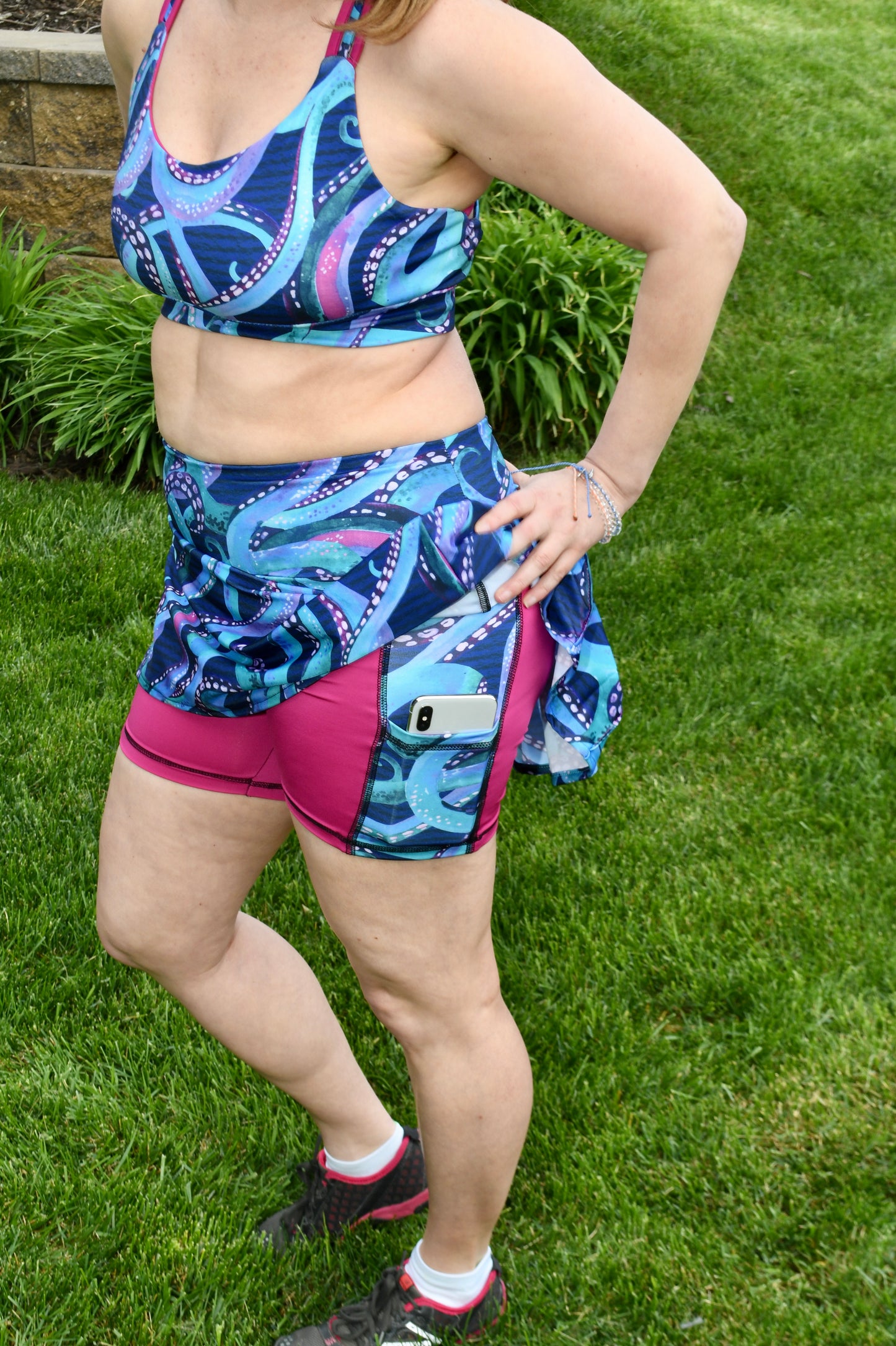 Tech Jersey: Watercolor Tentacles