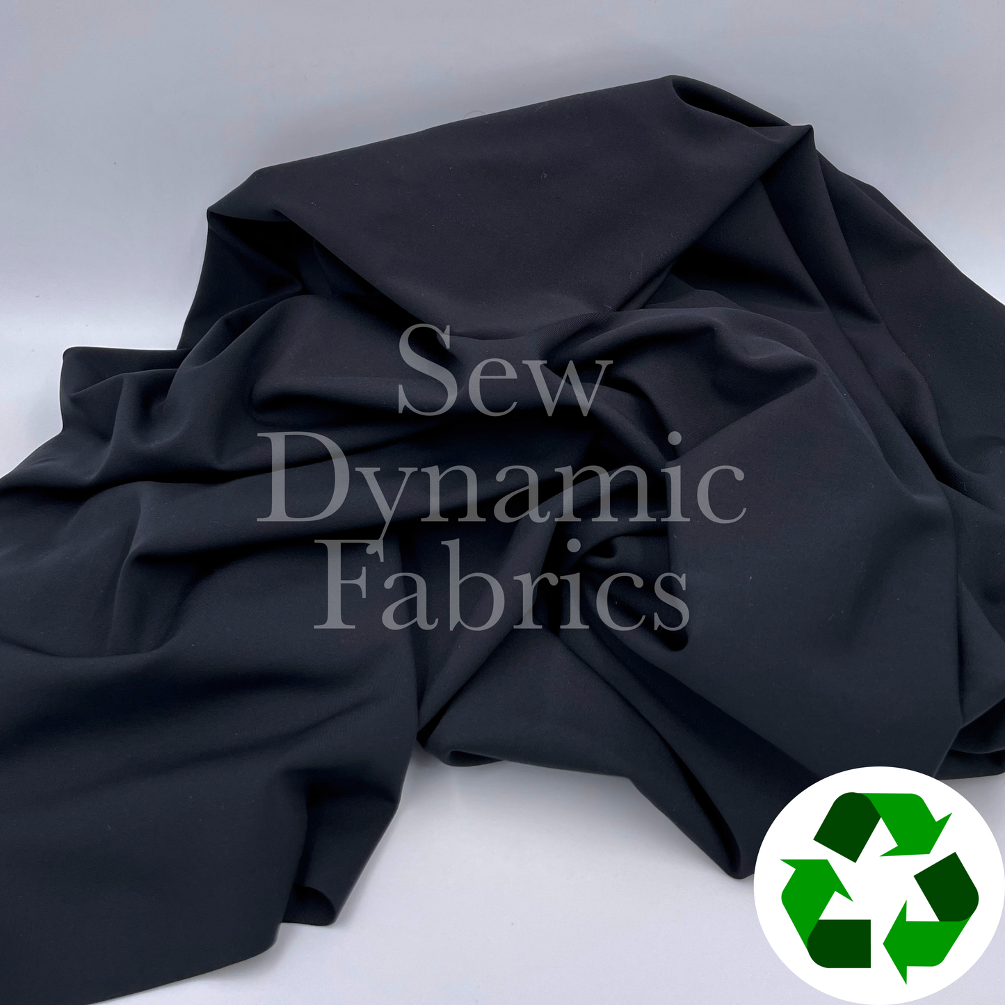 Solid Endurance Light Athletic Knit: Black (REPREVE)