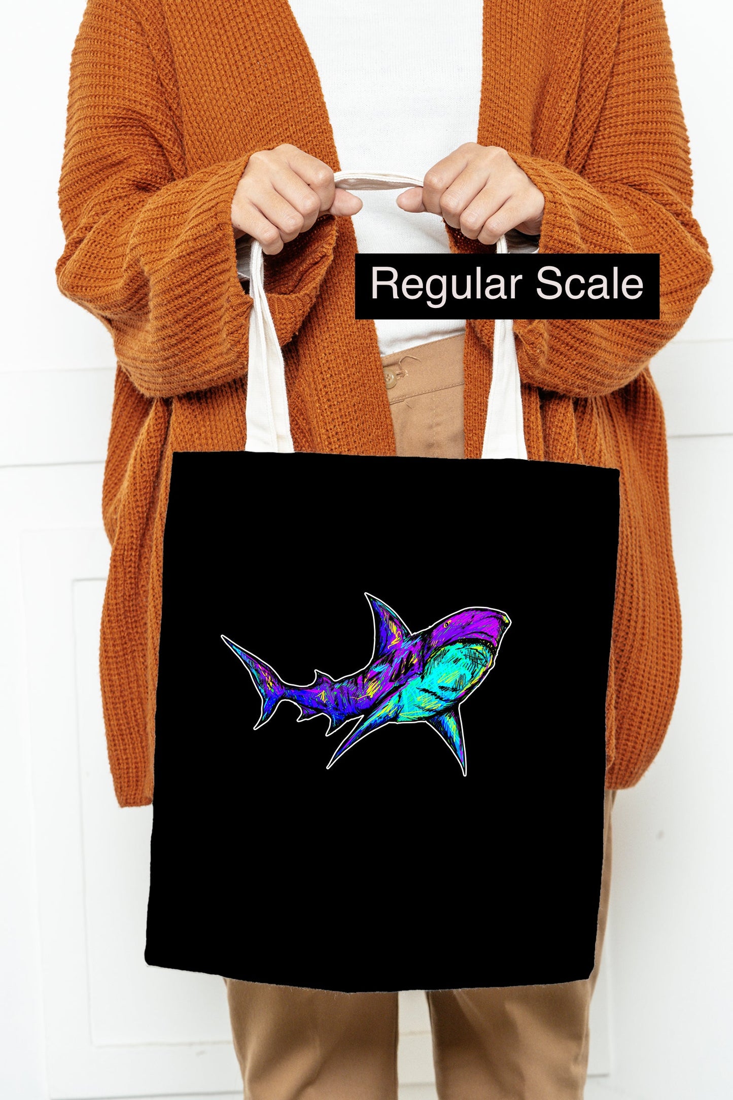 Swim Poly: Shark Panel (1 Yard Panel)