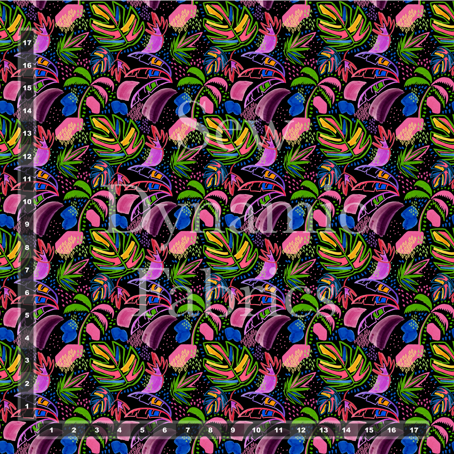 Swim Poly (NEW): Neon Tropics