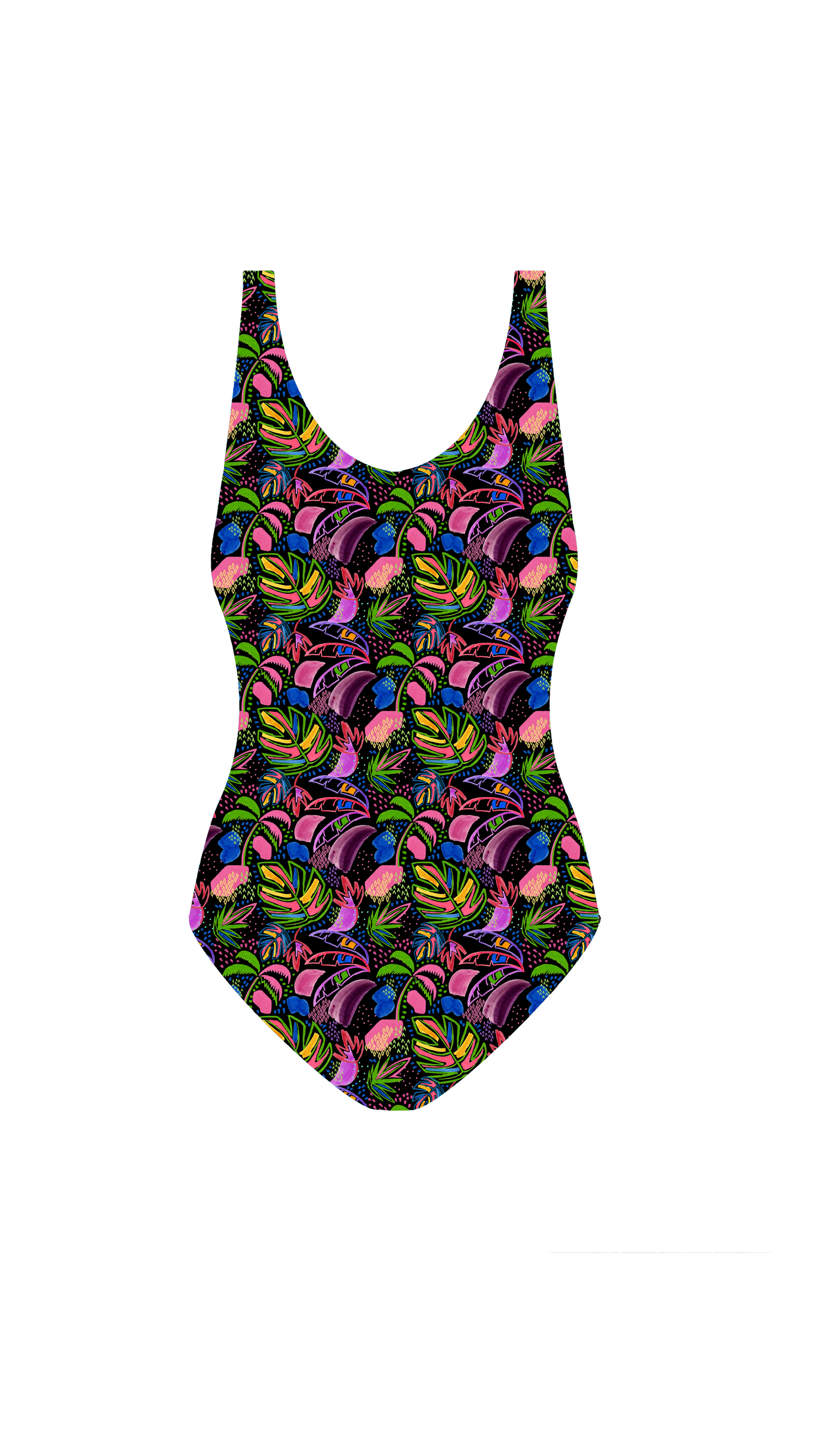 Swim Poly (NEW): Neon Tropics
