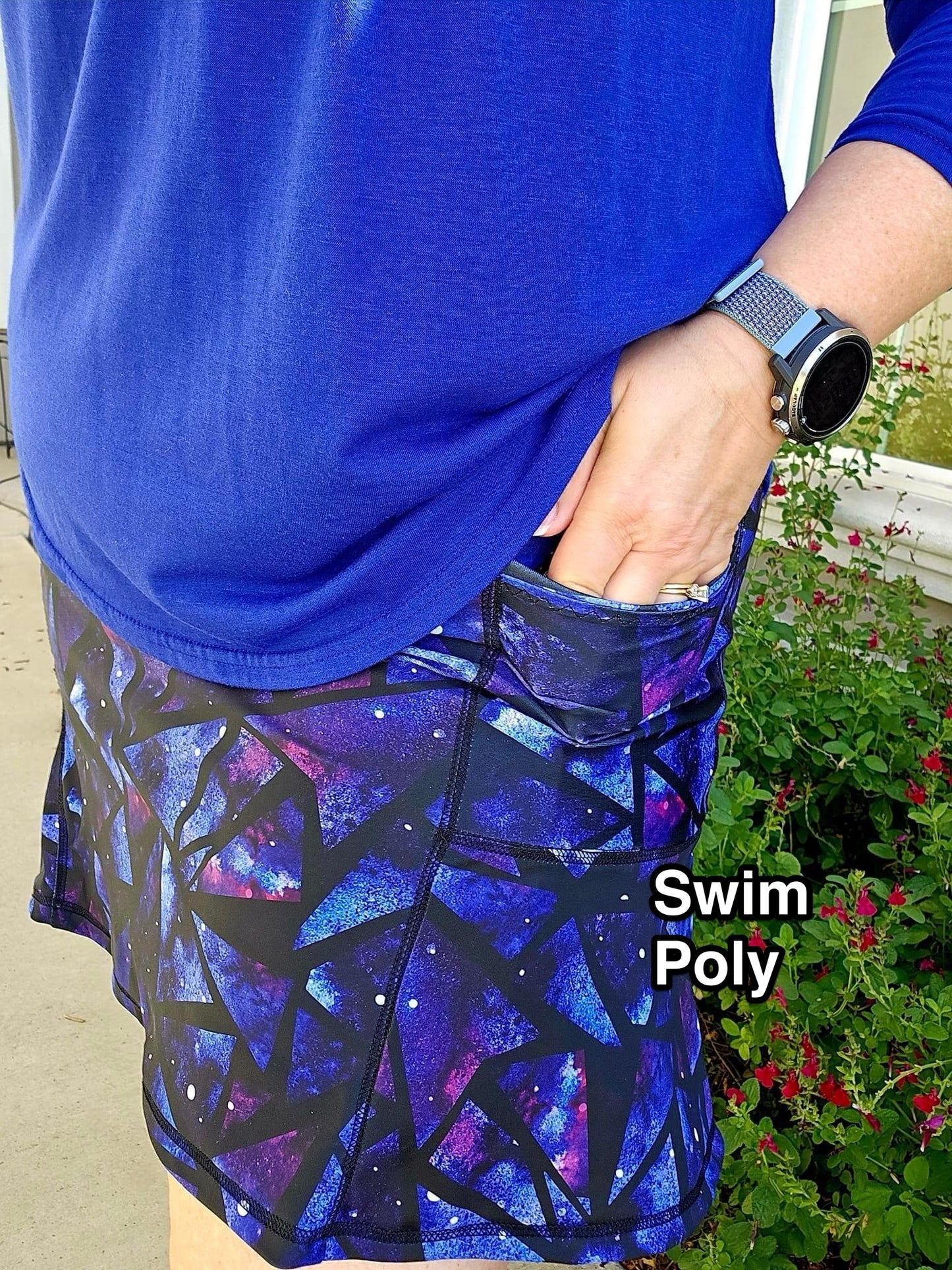 Athletic French Terry: Geometric Space