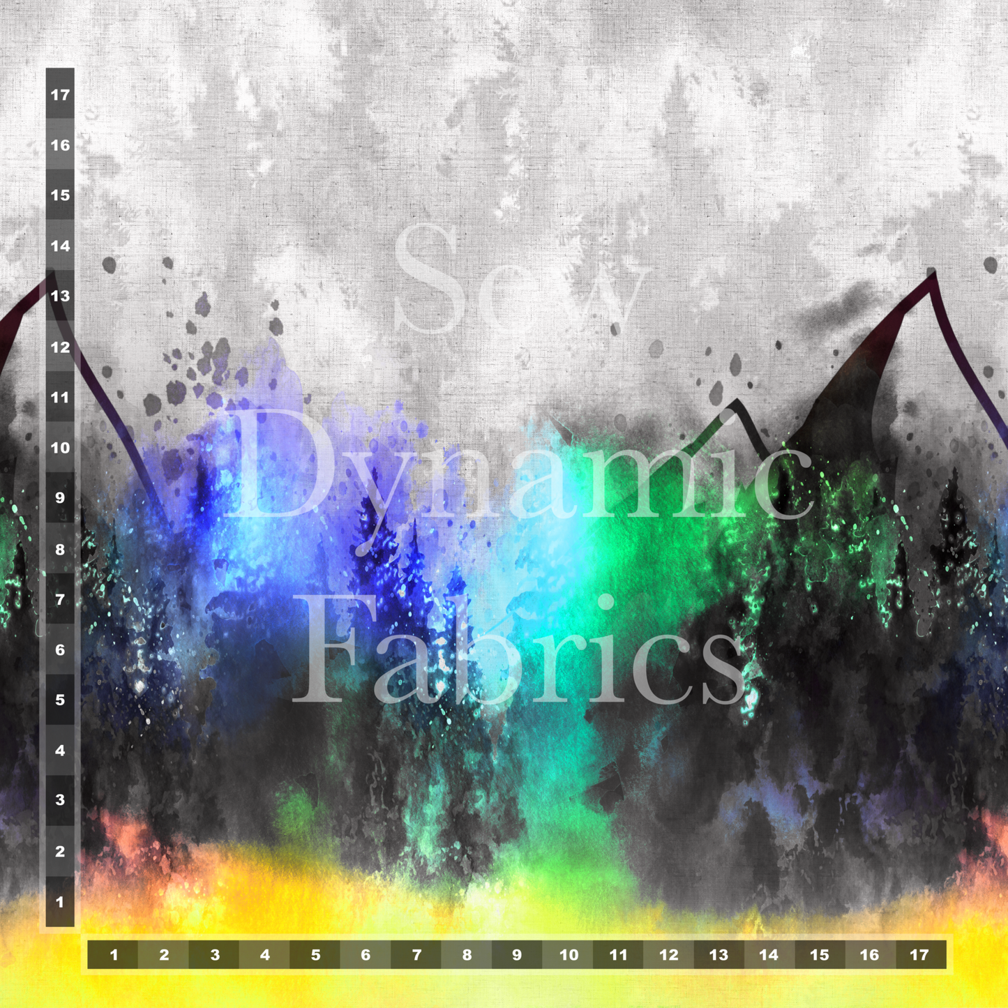 Drop 4: Painted Peaks Border Panel