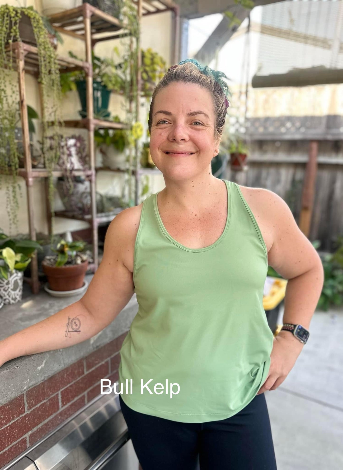 Tech Jersey Solids: Bull Kelp