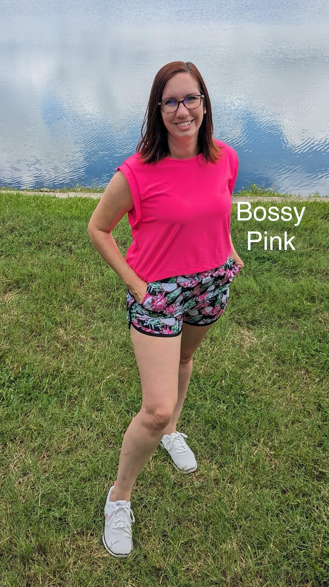 Tech Jersey Solids: Bossy Pink