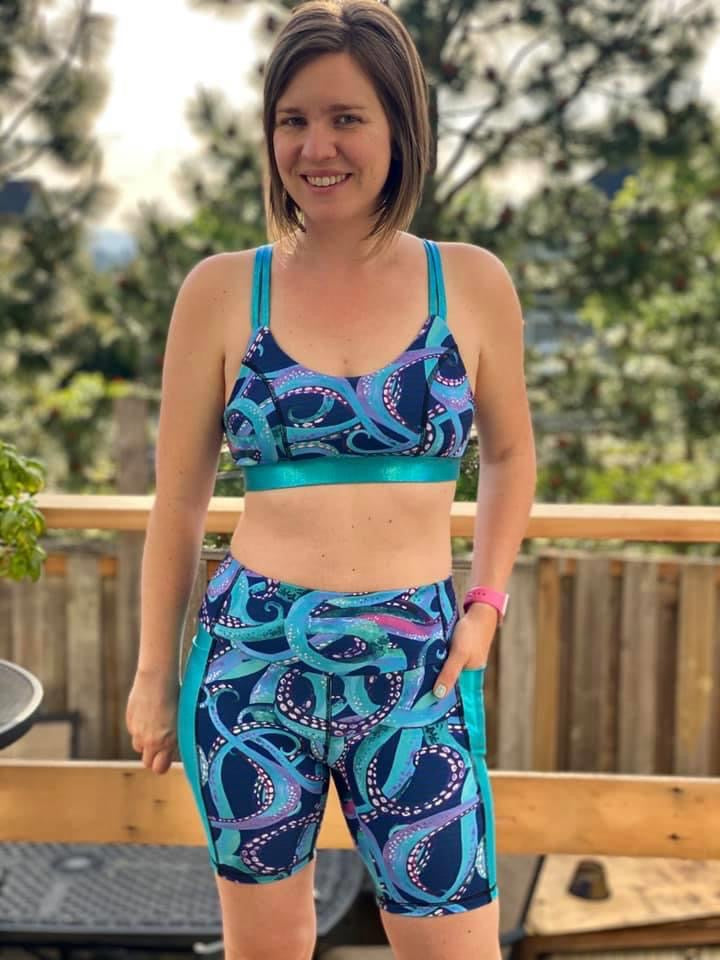 Tech Jersey: Watercolor Tentacles