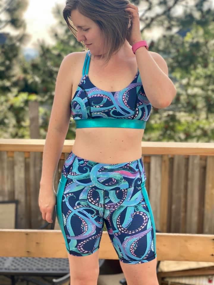 Tech Jersey: Watercolor Tentacles