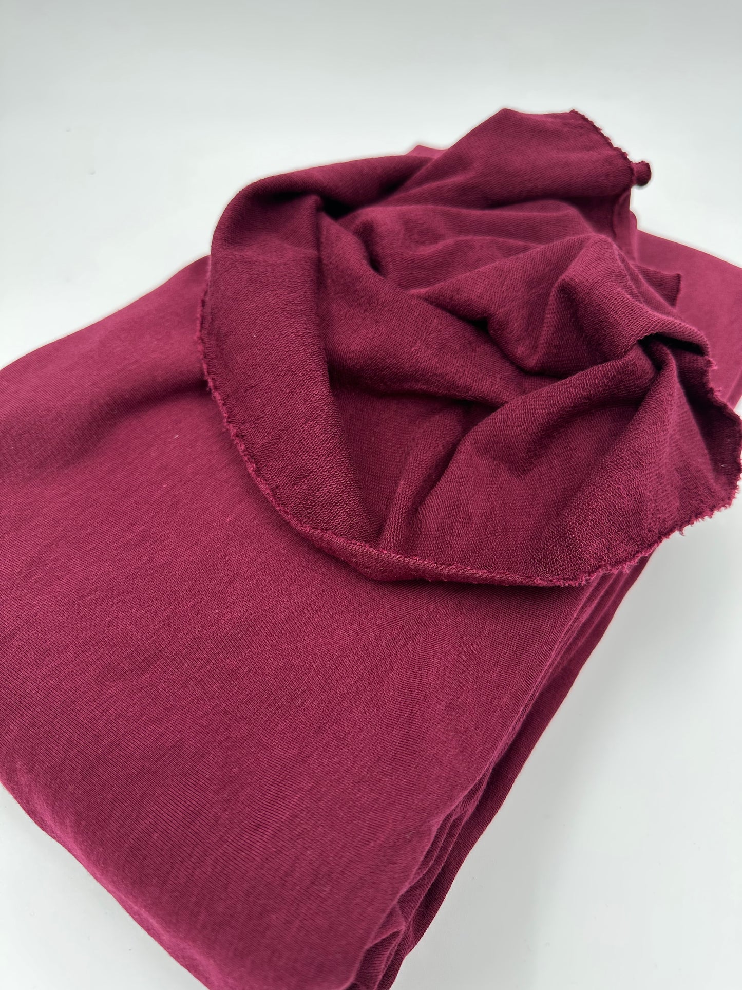 French Terry: Tencel/Organic Cotton/Spandex - Merlot