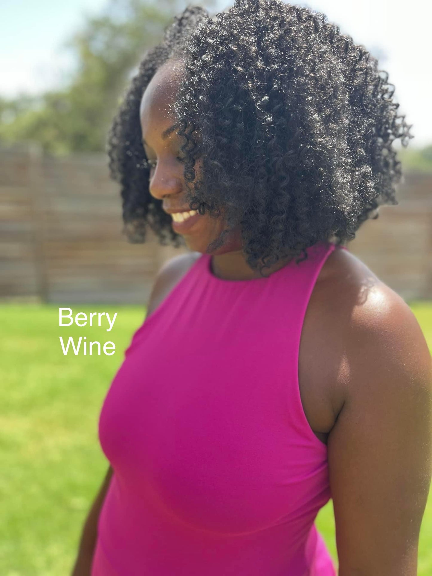 Tech Jersey Solids: Berry Wine