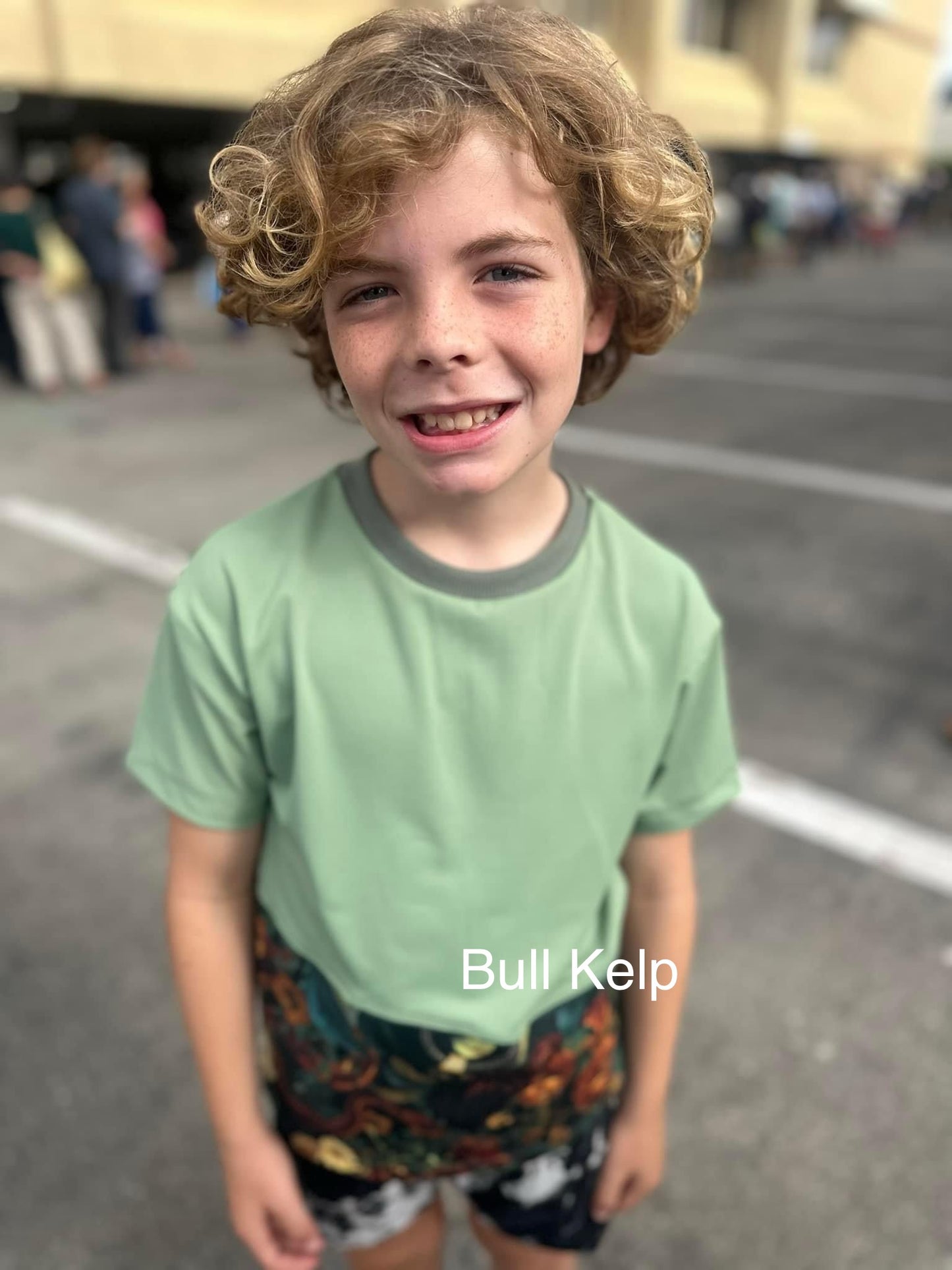 Tech Jersey Solids: Bull Kelp
