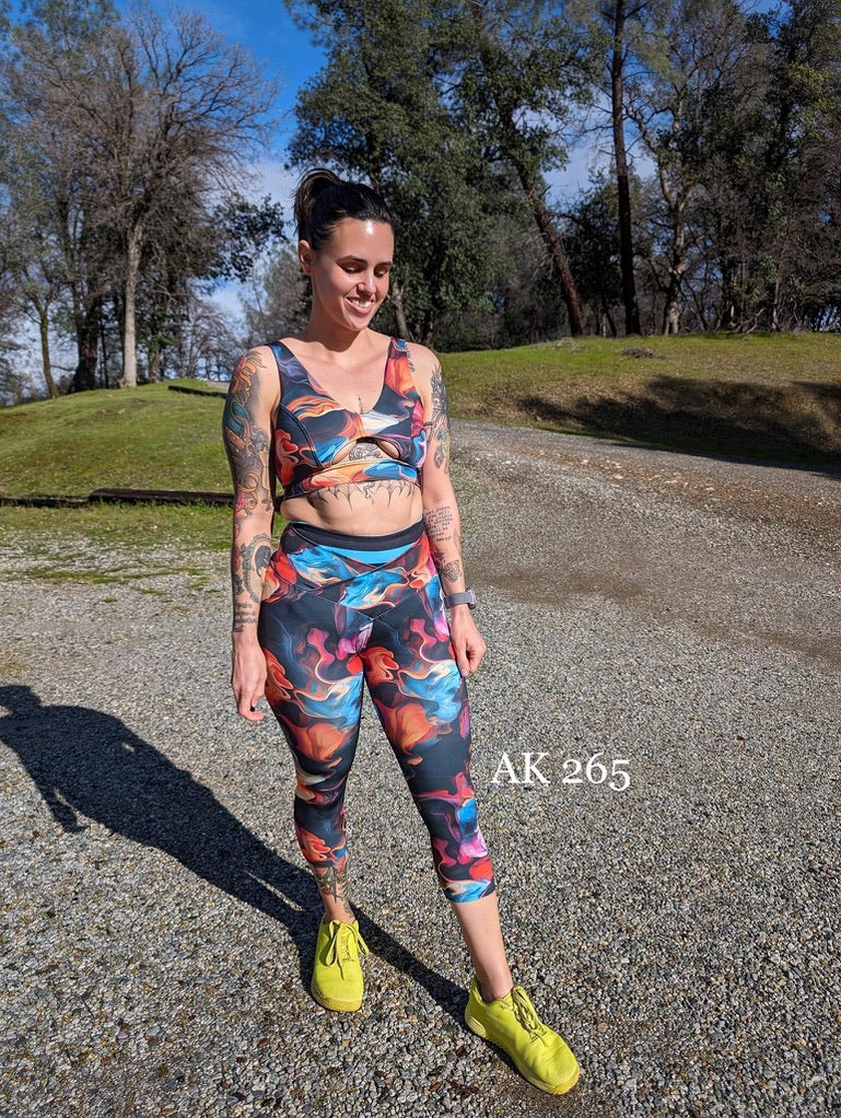 Athletic French Terry: Ink Swirls