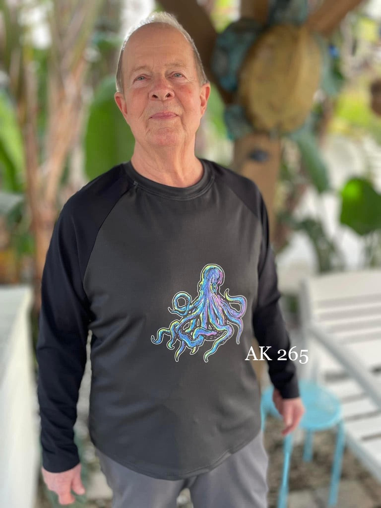 Swim Poly: Octopus Panel (1 Yard Panel)