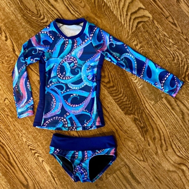 Tech Jersey: Watercolor Tentacles