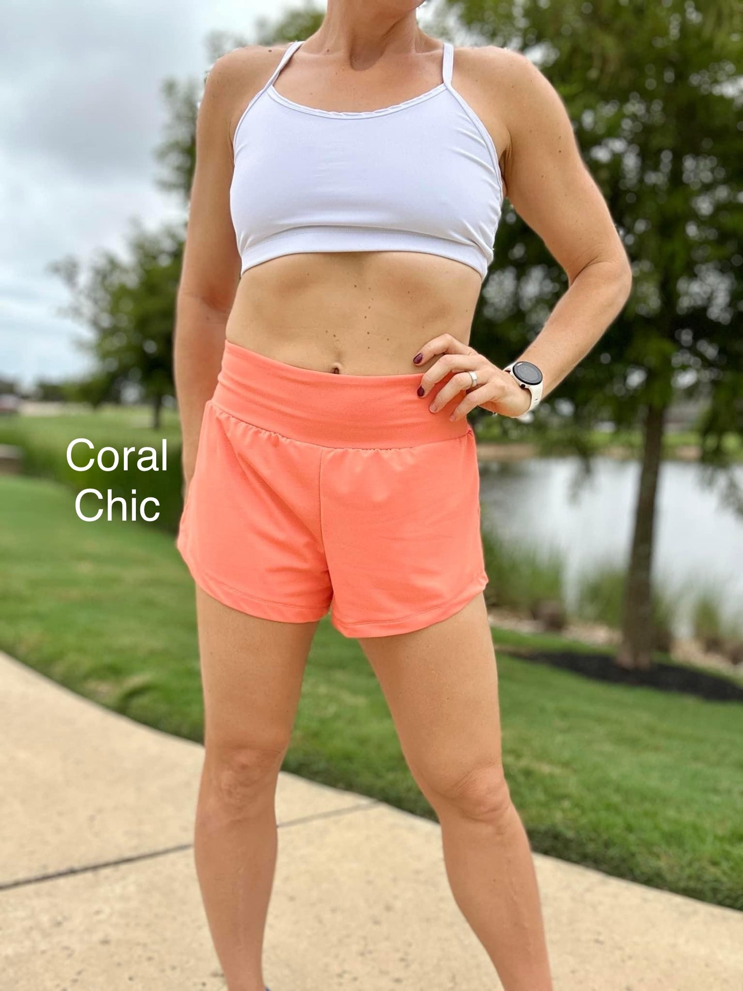 Tech Jersey Solids: Coral Chic
