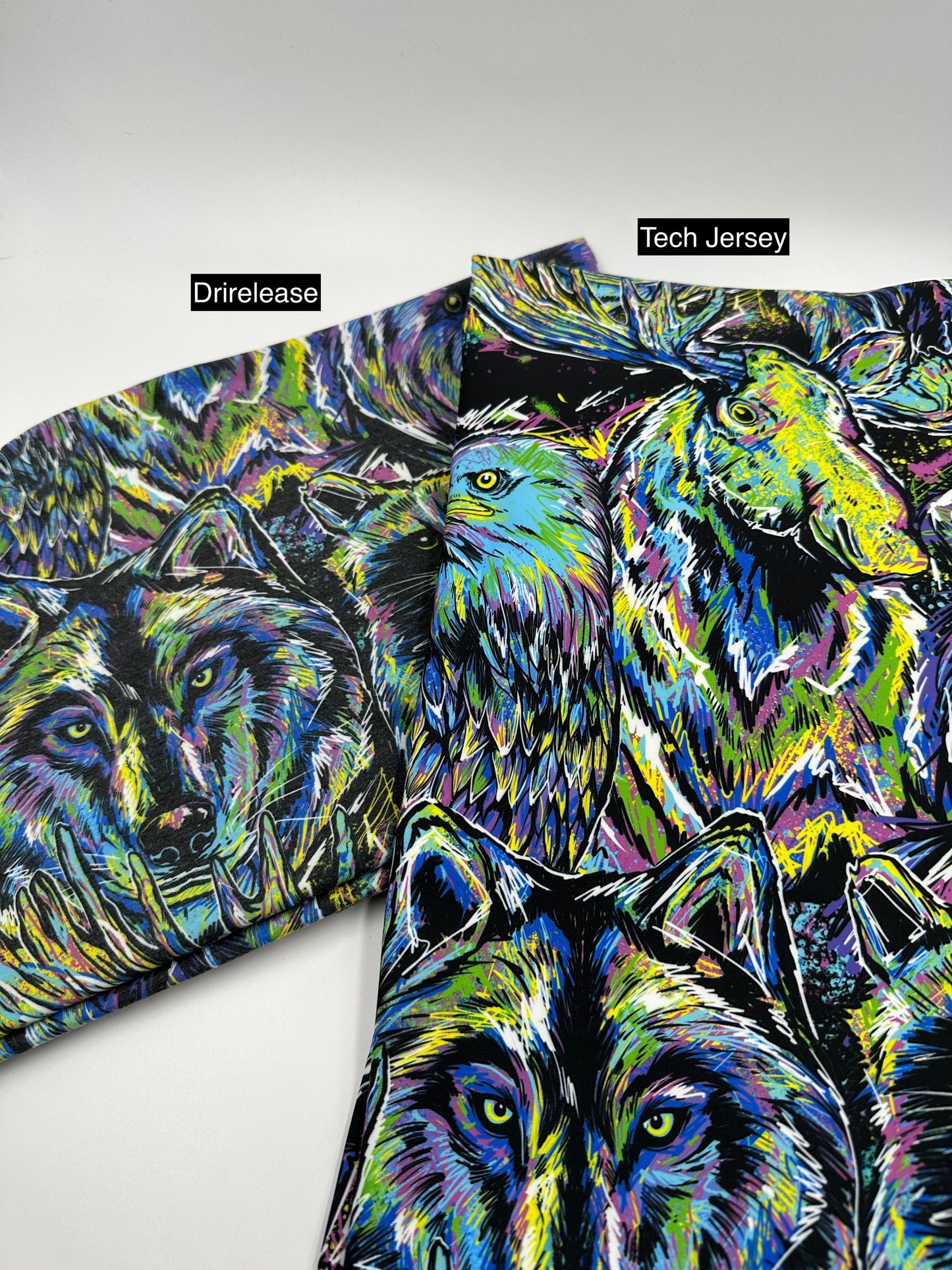 Brushed Jersey: Tagged by Nature