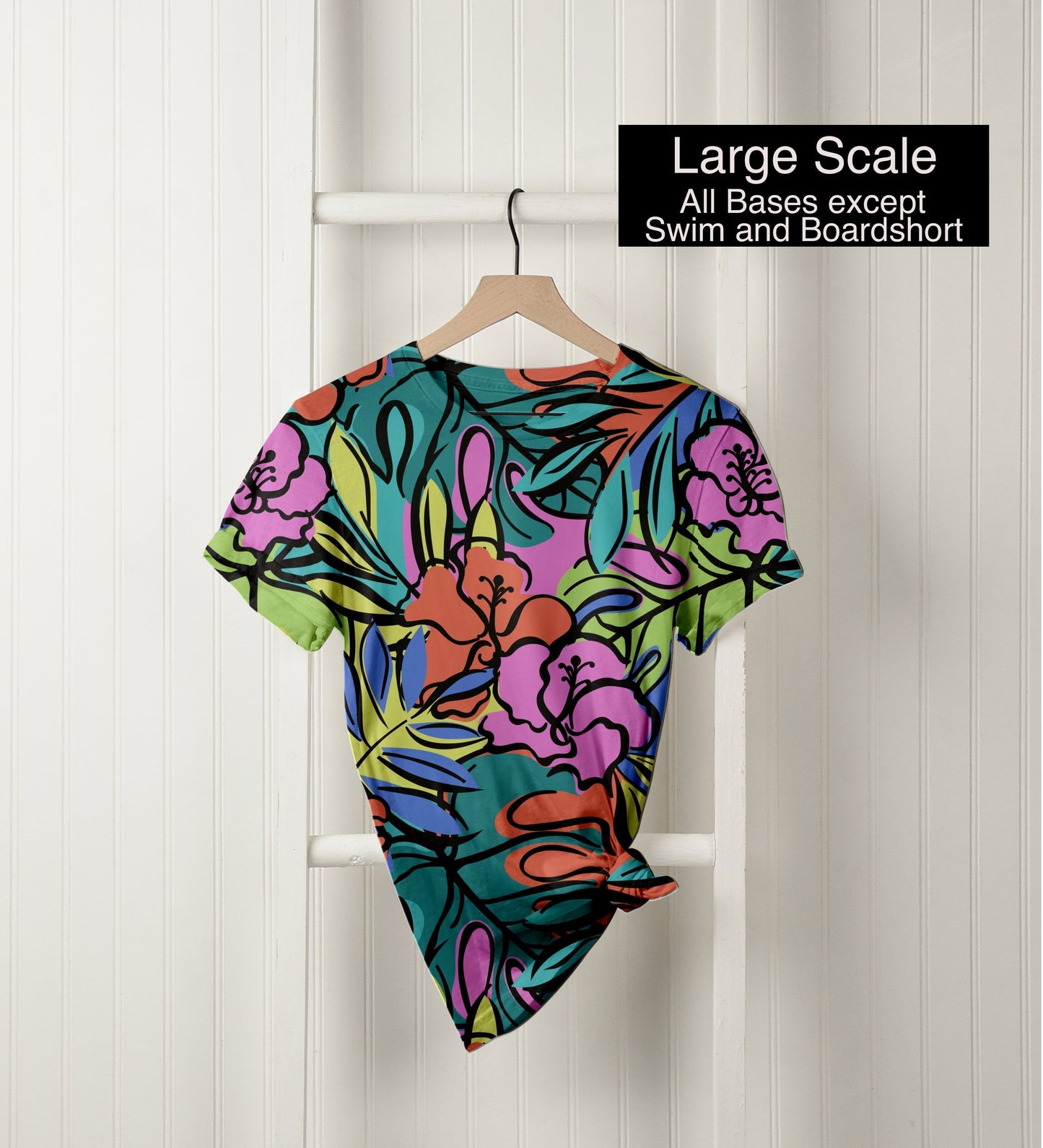 Swim Nylon: Hibiscus