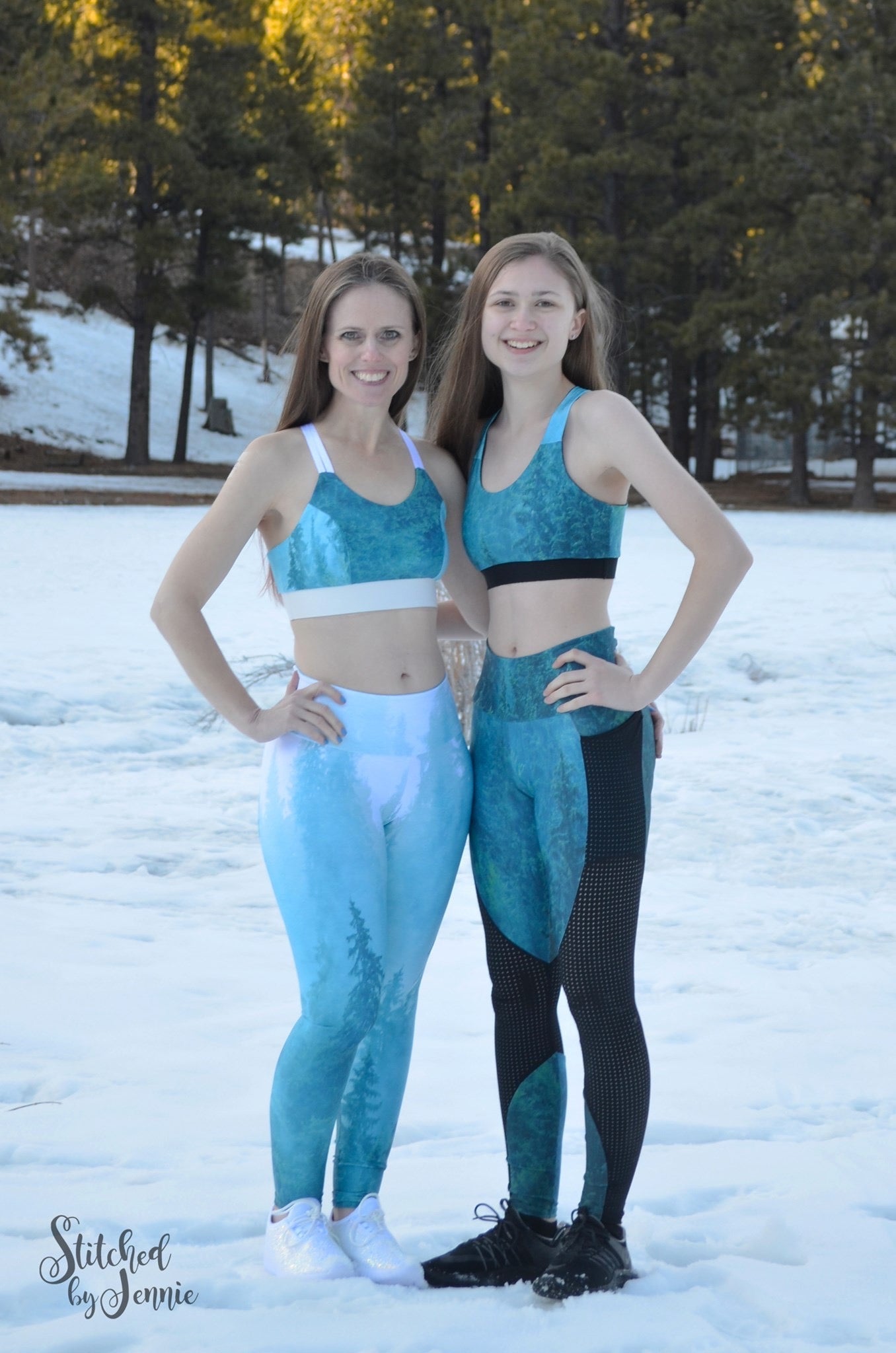 Boardshort: Misty Tree Panel