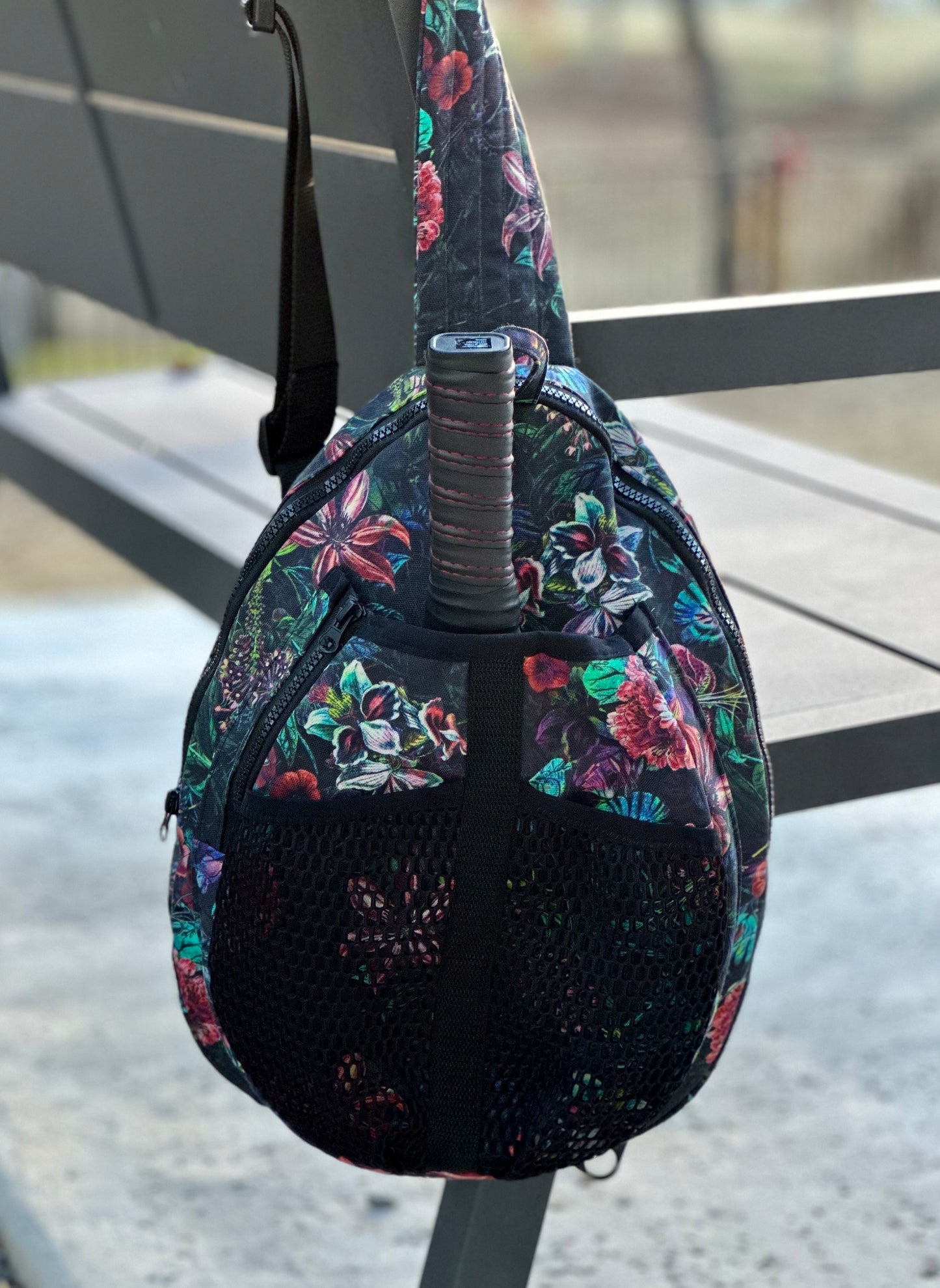 Recycled Panama Canvas: Floral Nights