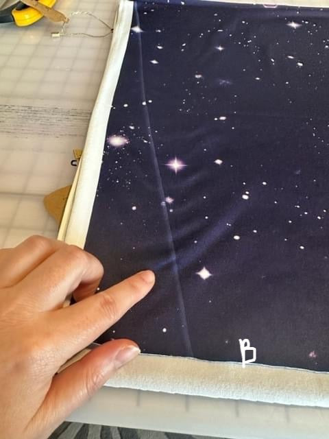 Brushed Jersey: Stars Coordinate