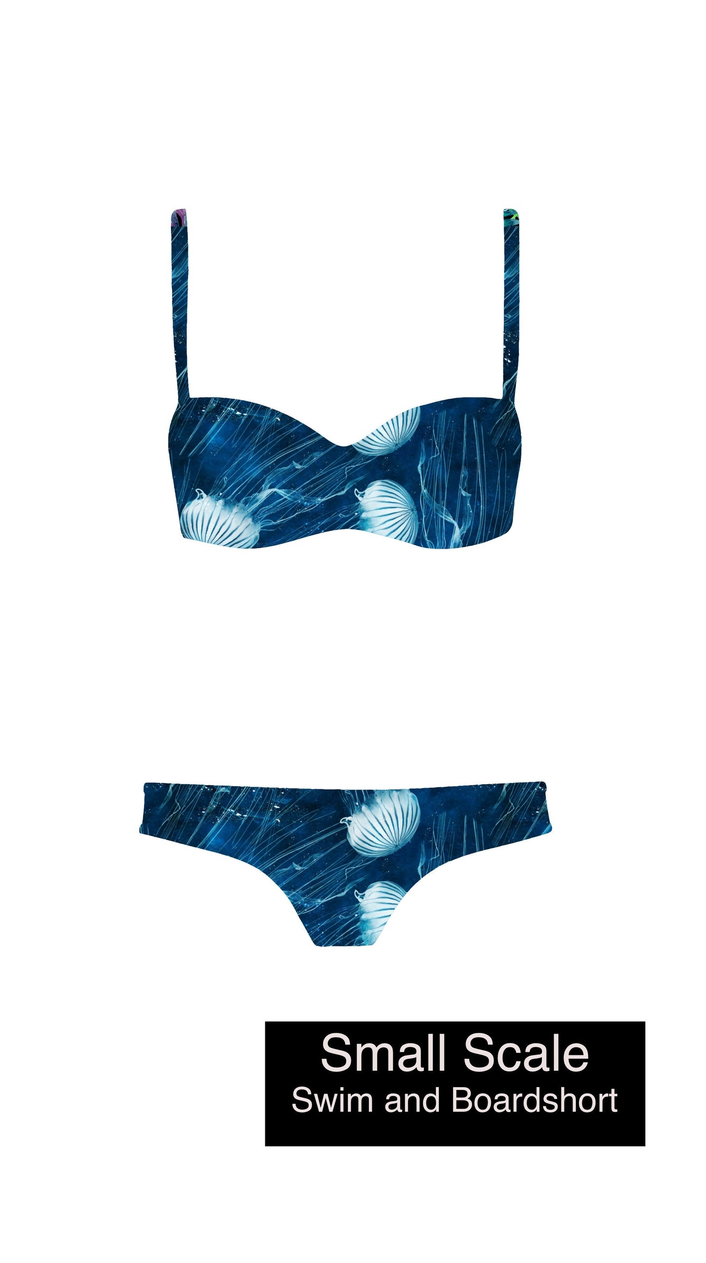 Athletic French Terry: Jellyfish