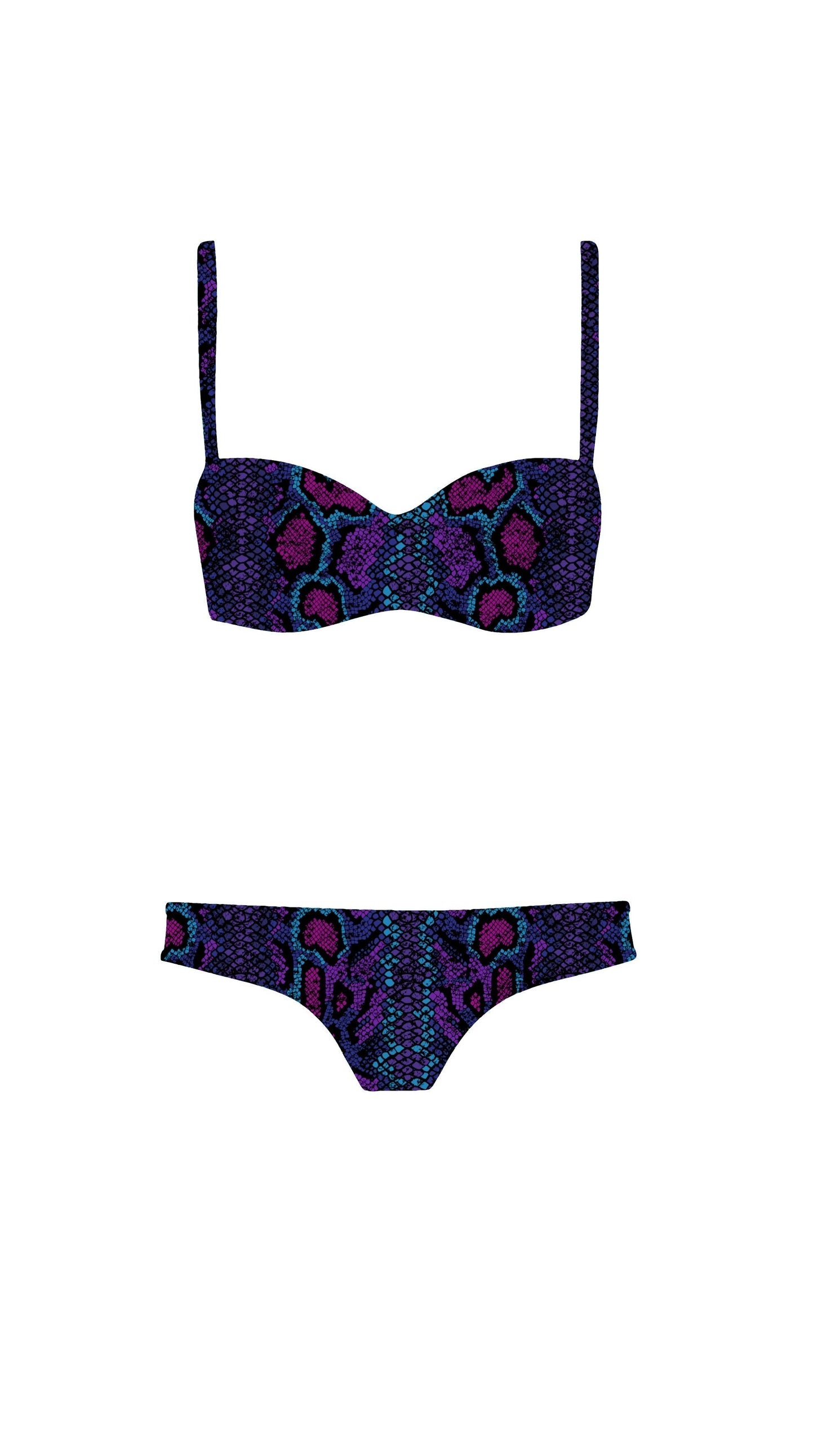 Jersey Knit: Jewel Snake