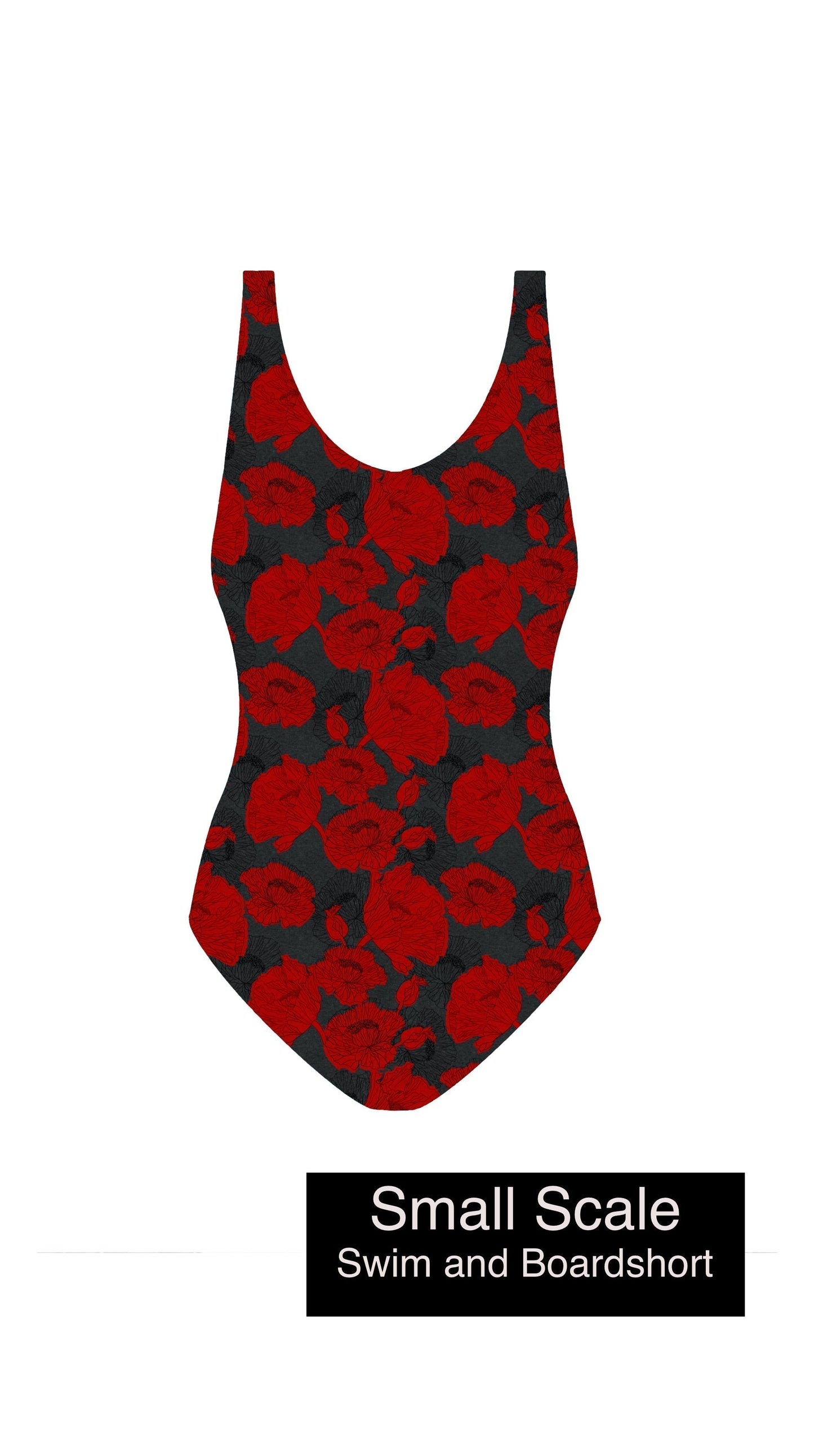 Swim Poly: Poppies