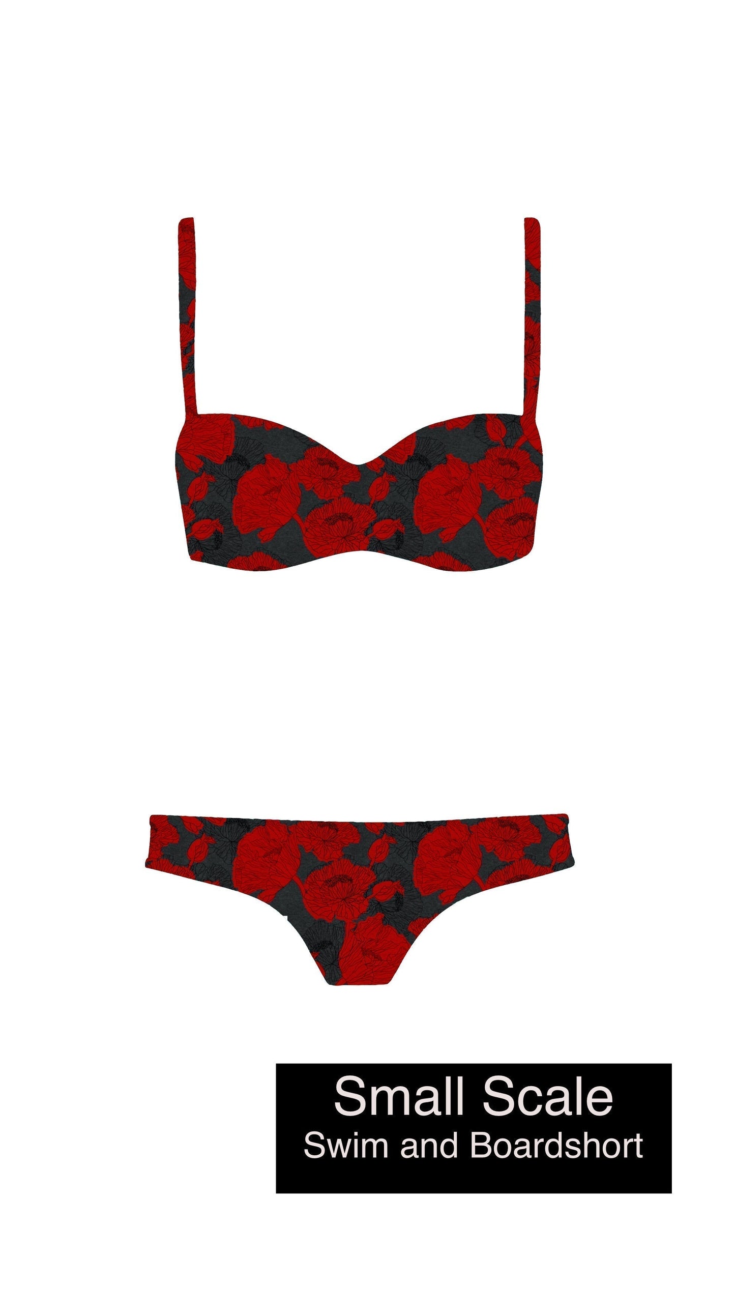 Swim Poly: Poppies