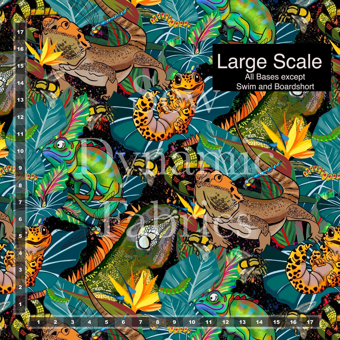 Swim Nylon: Reptiles