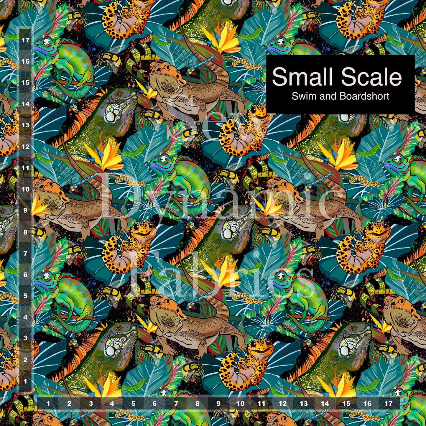 Swim Nylon: Reptiles