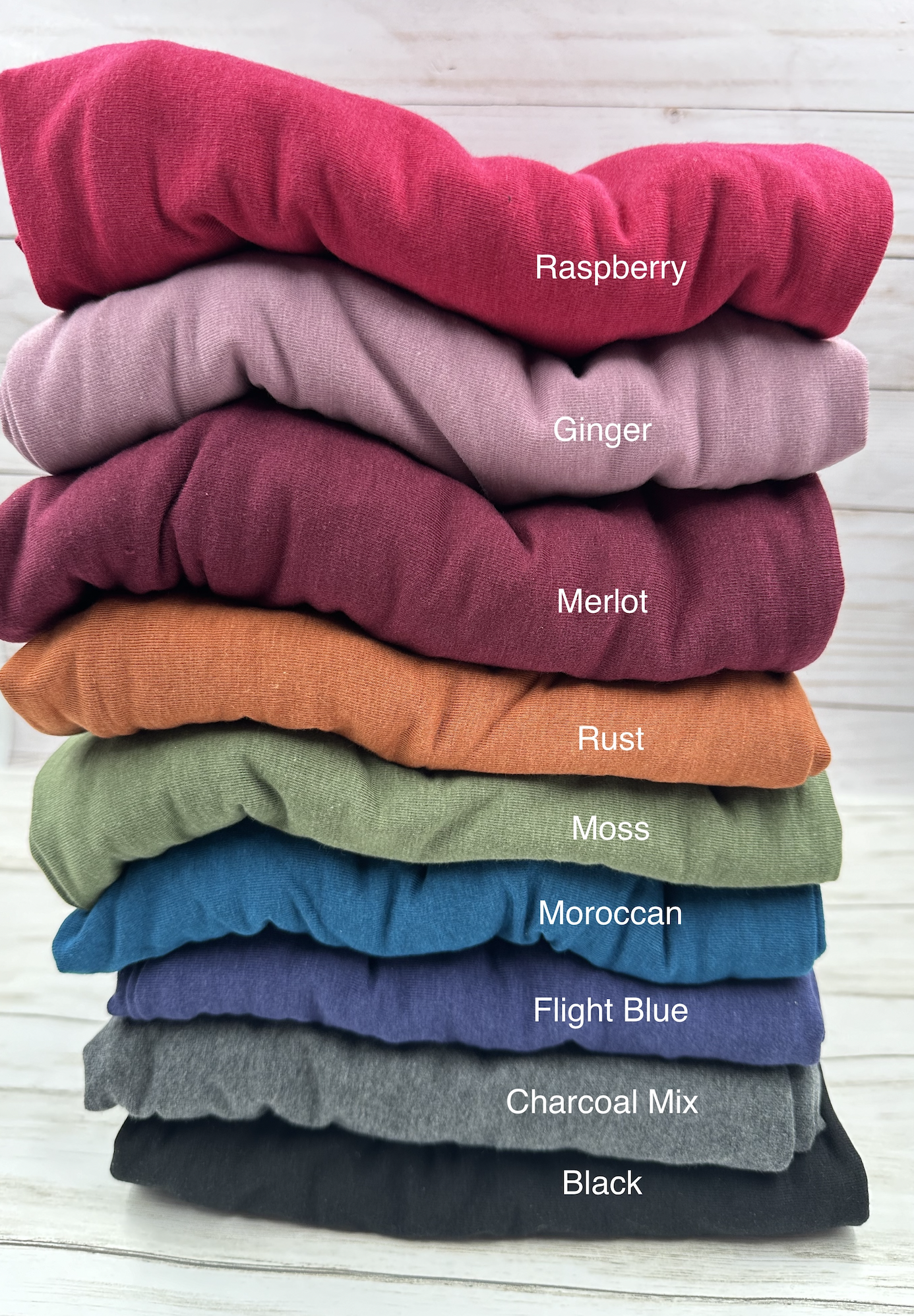 Jersey: Tencel/Organic Cotton/Spandex - Rust