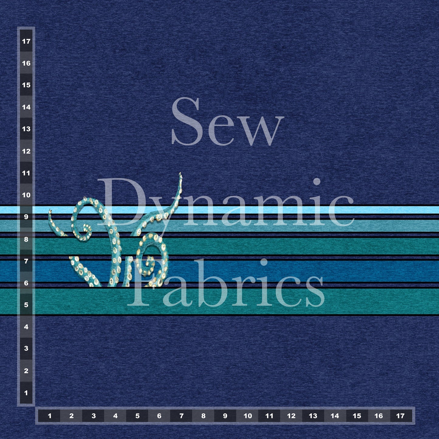 Swim Poly: Tentacle Stripes
