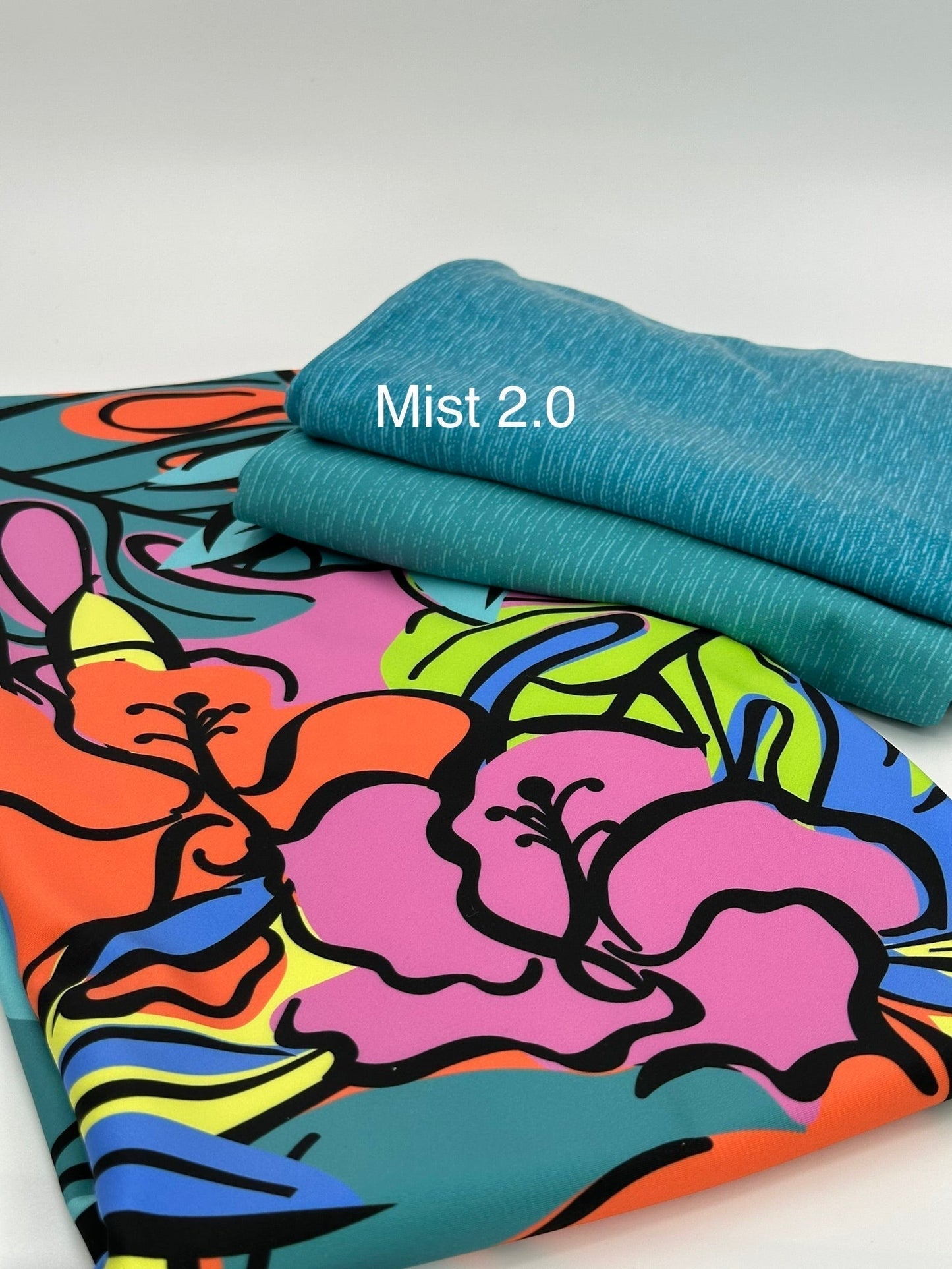 Swim Nylon: Hibiscus