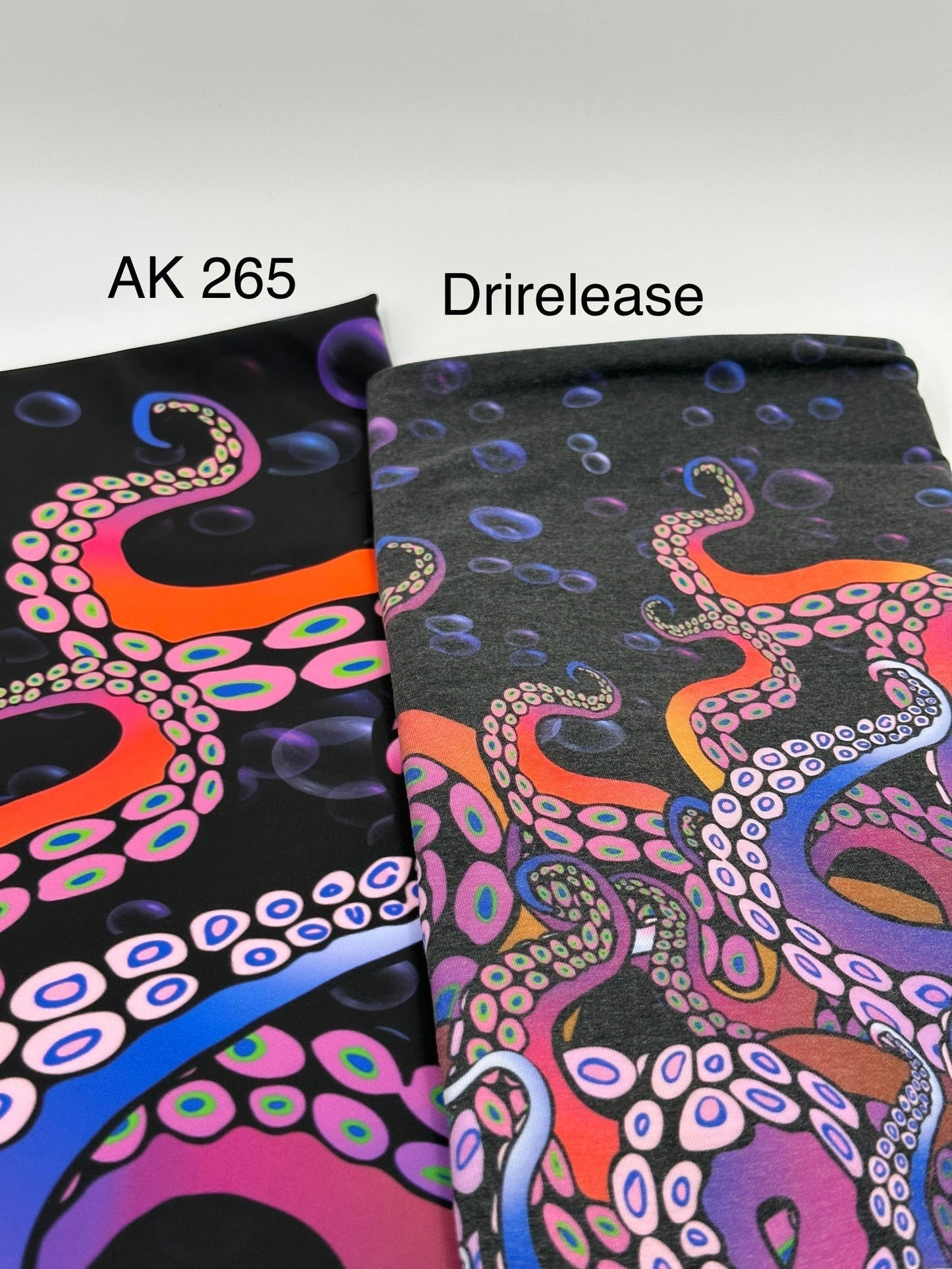 Swim Nylon: Kraken Border Panel (grainline)