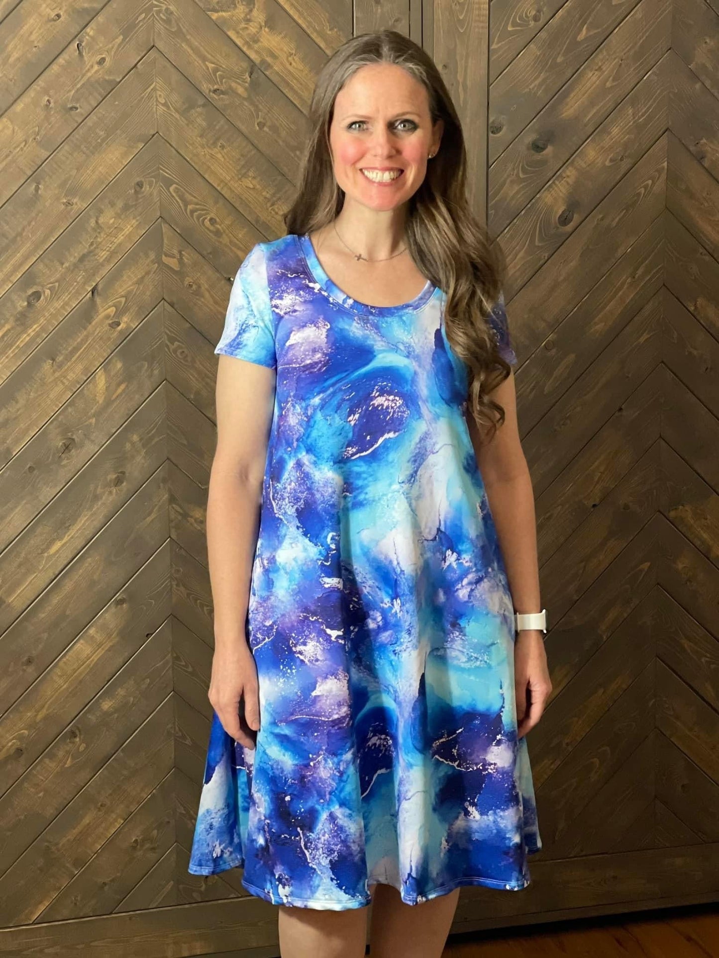 Jersey Knit: Sea Splash