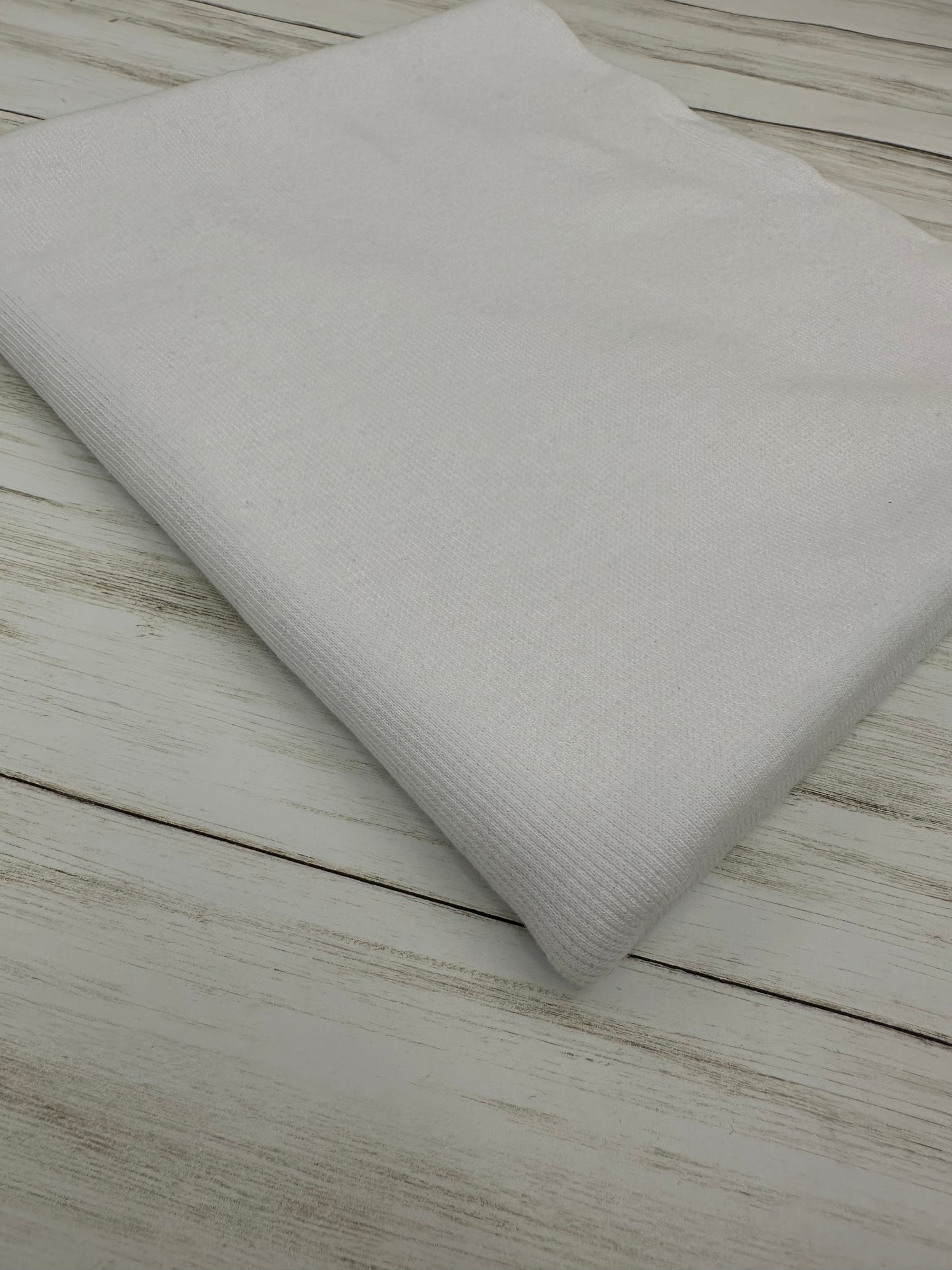 Tencel/Organic Cotton/Spandex - White