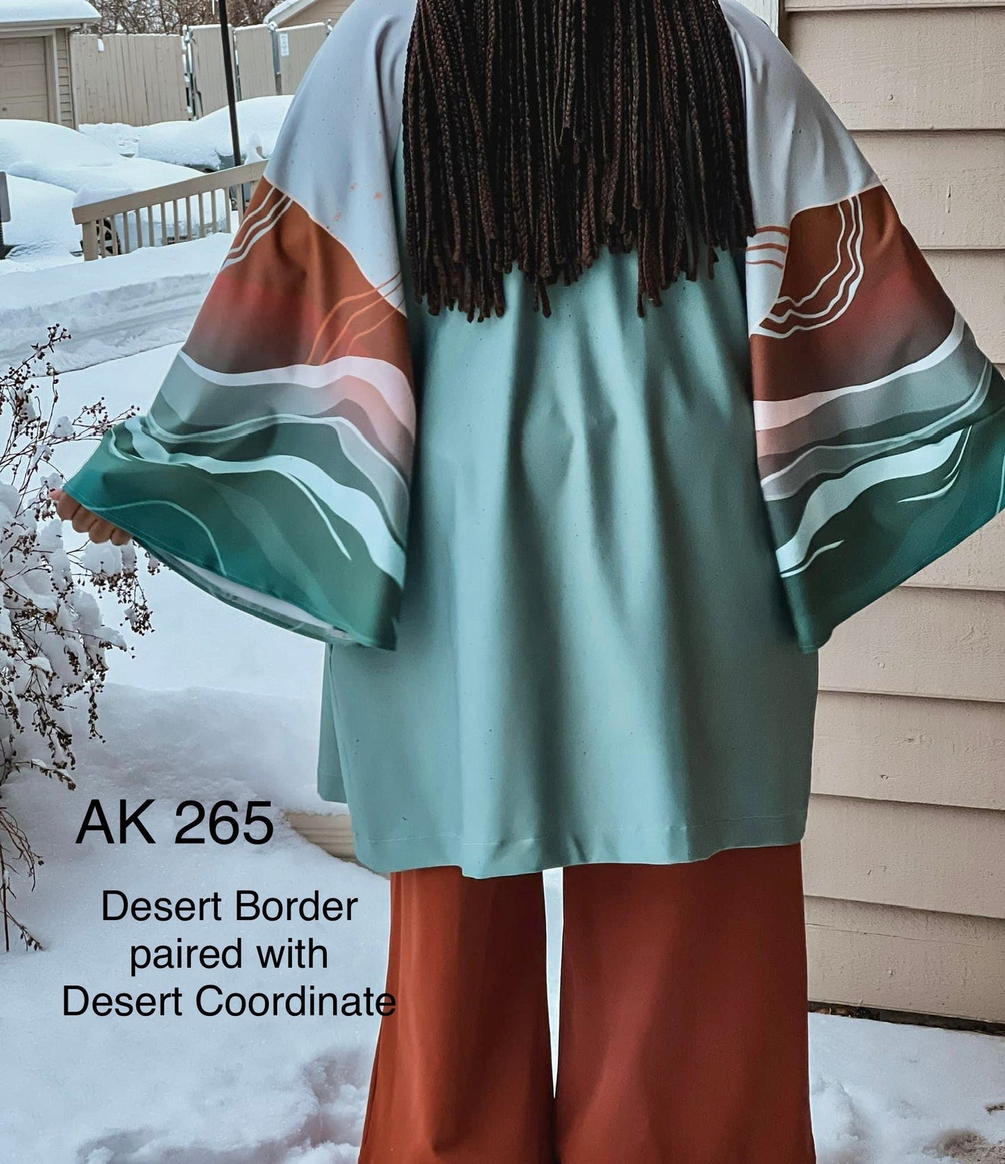 Athletic French Terry: Desert Border