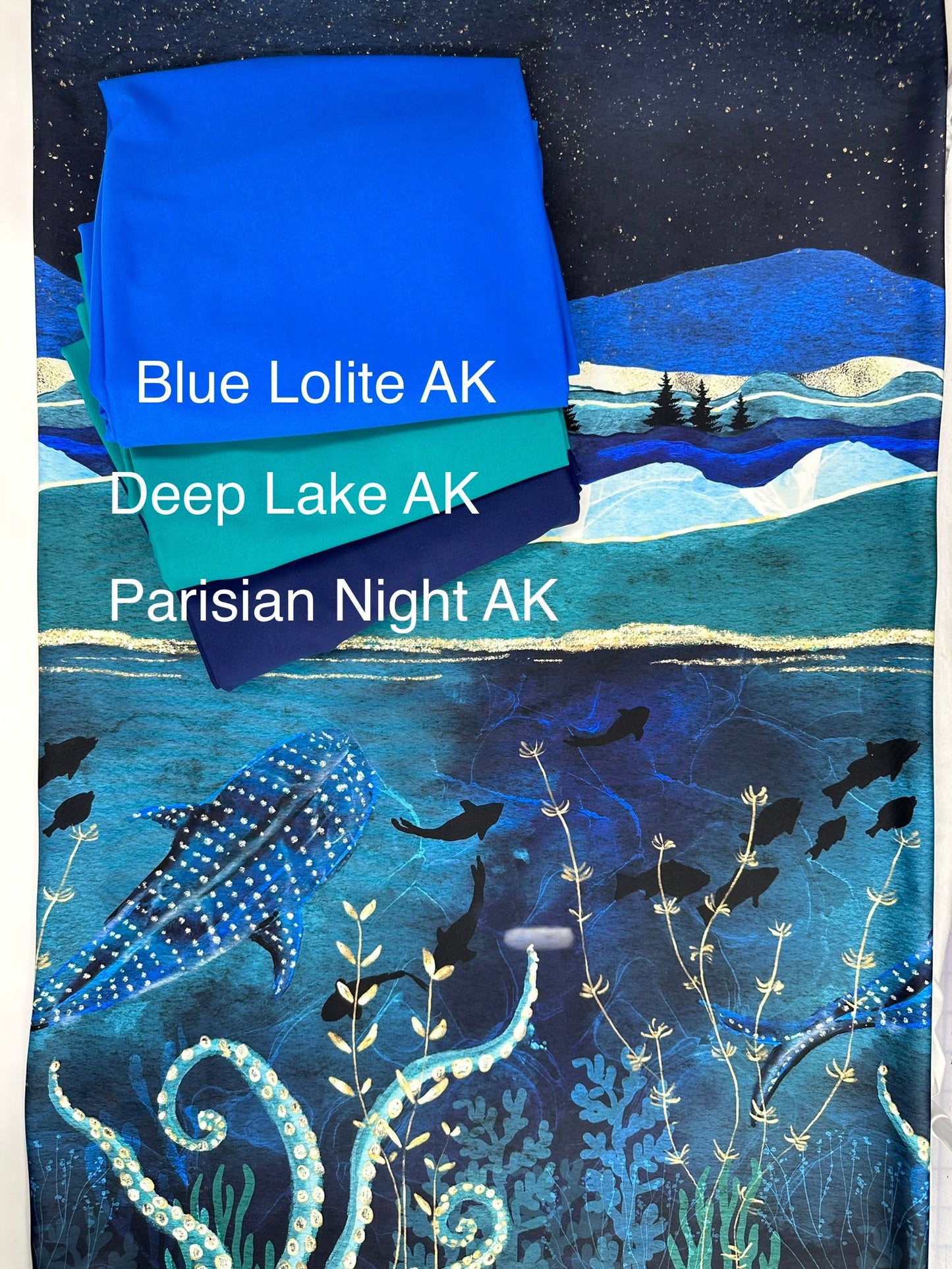 AK 265: Ocean Border (cross grain)
