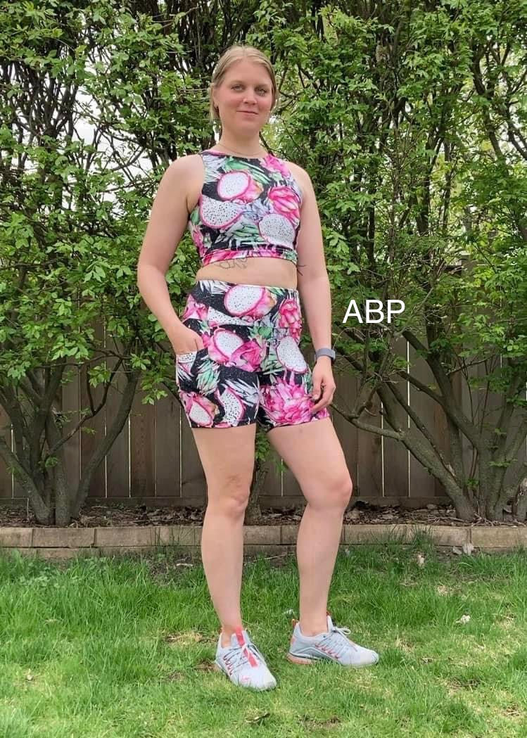 Athletic French Terry: Dragon Fruit