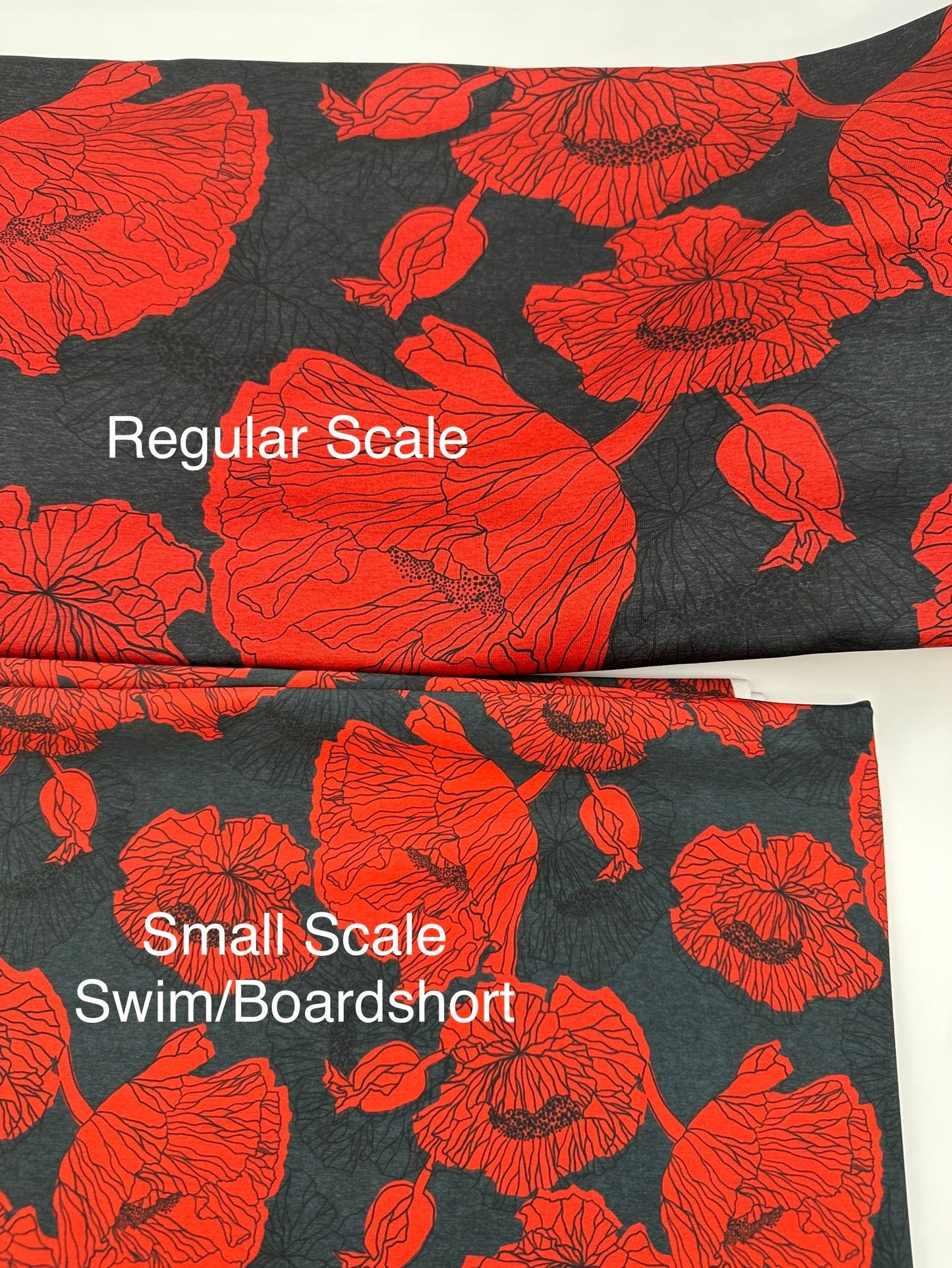 Jersey Knit: Poppies