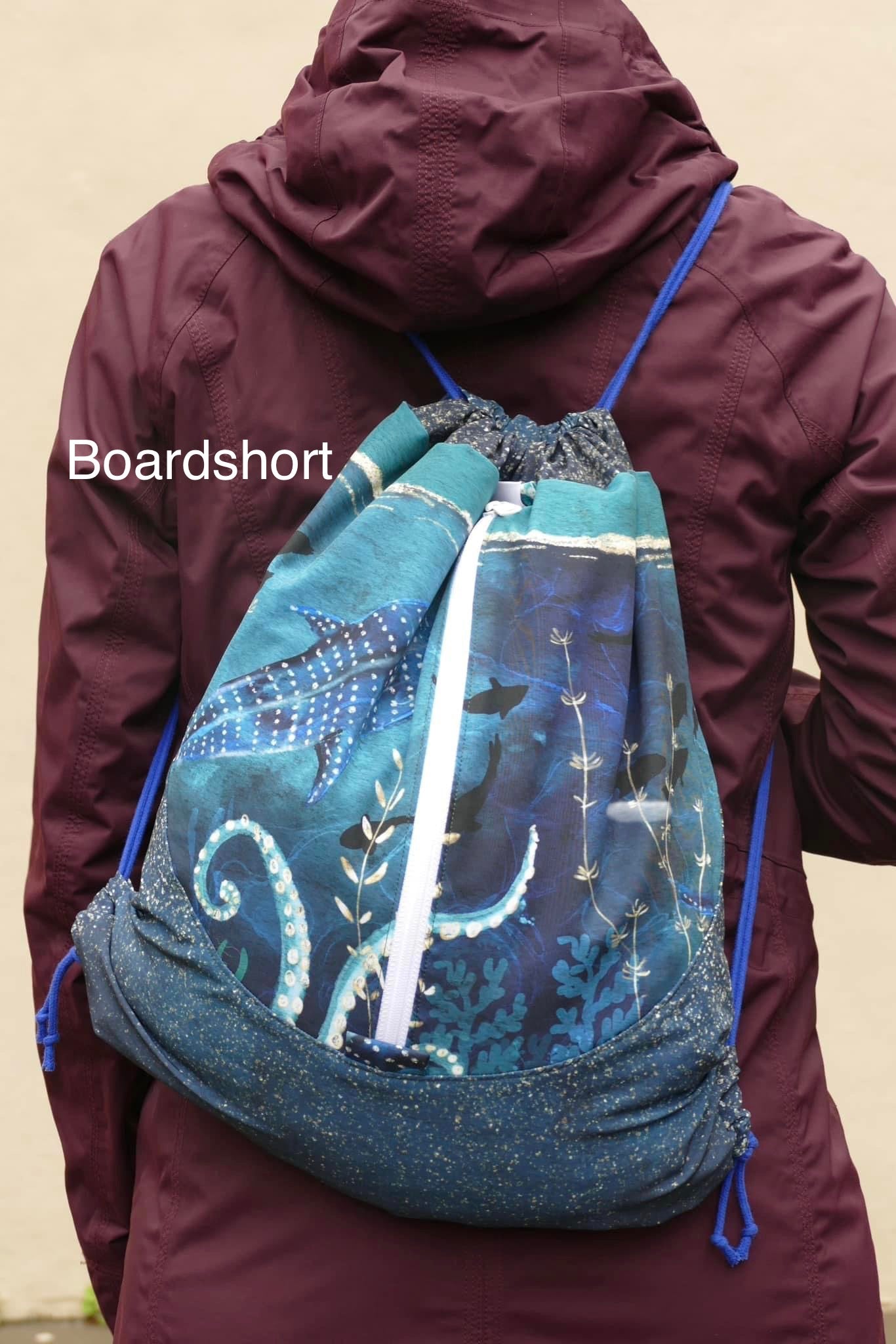 Tech Jersey: Ocean Border Panel
