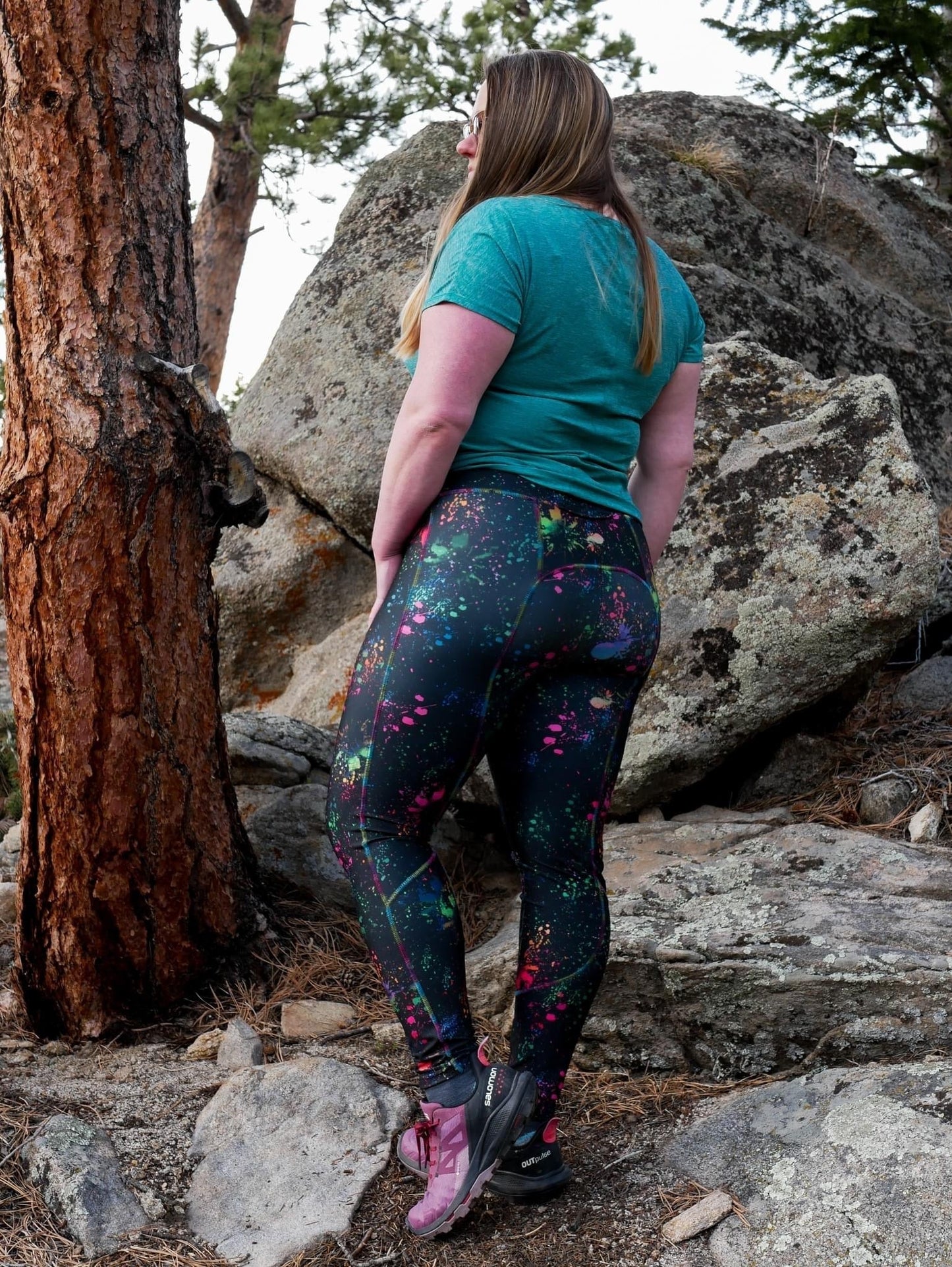 Athletic French Terry: Reptile Coordinate