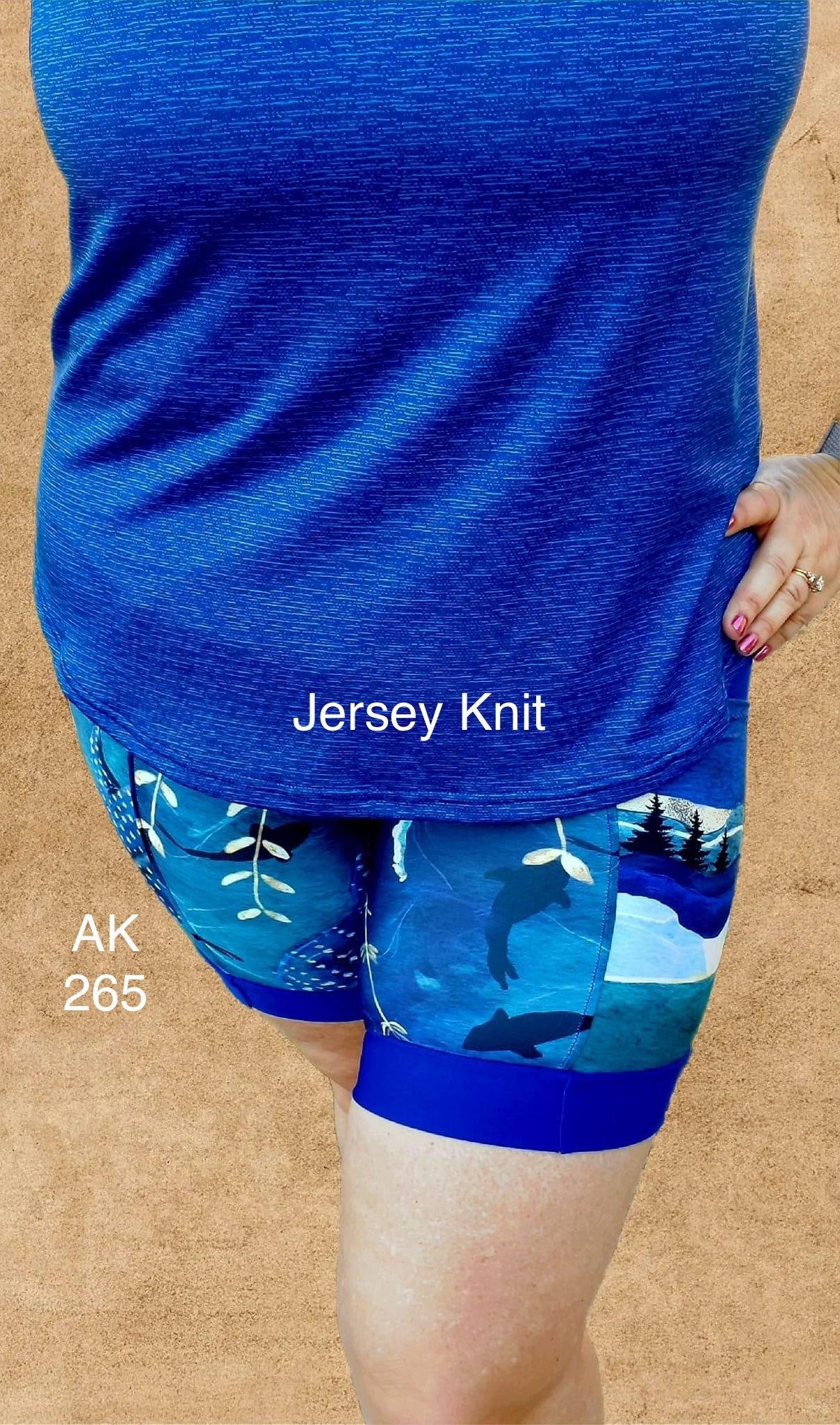 AK 265: Ocean Border (cross grain)