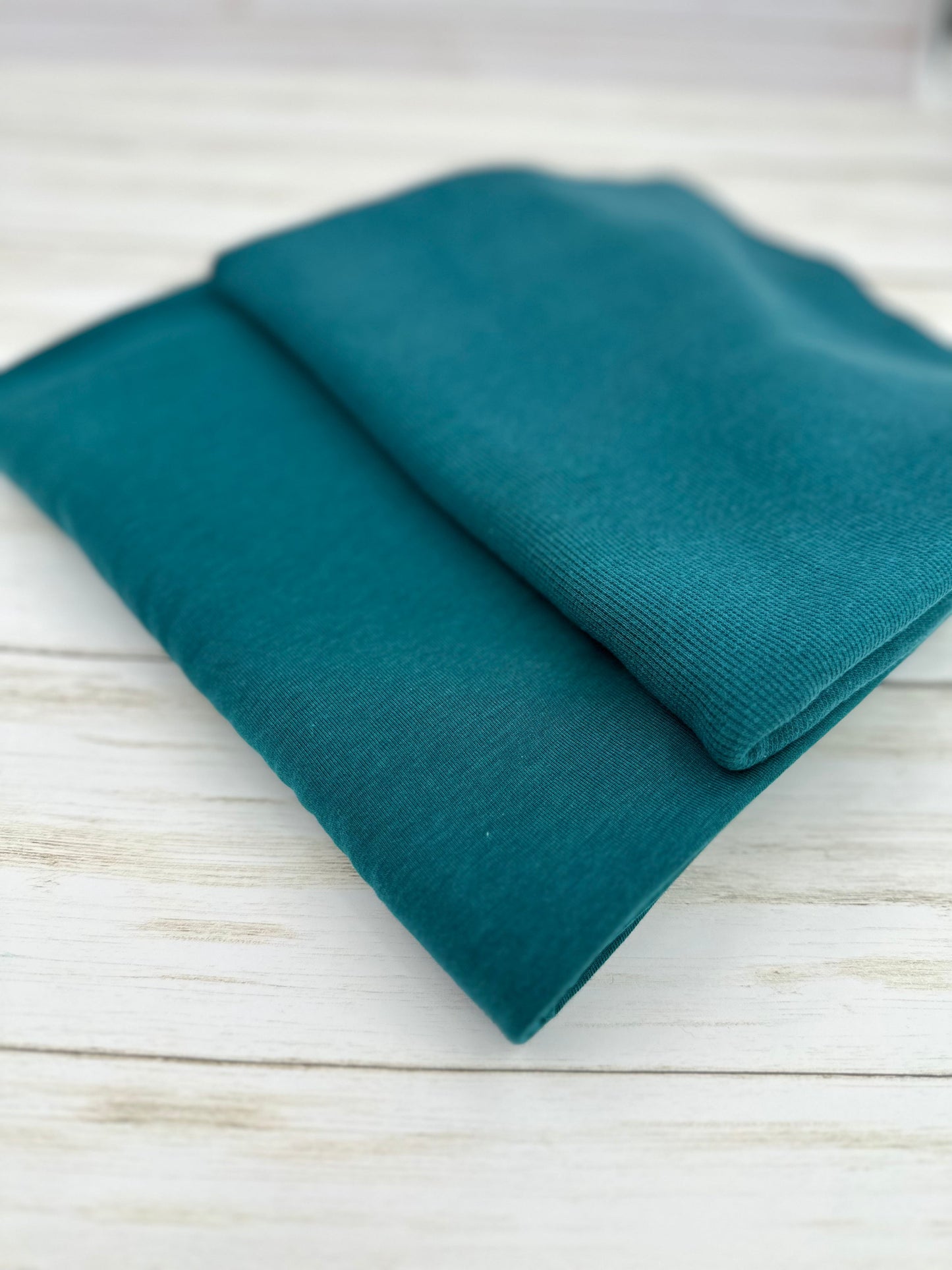 Tencel/Organic Cotton/Spandex - Peacock