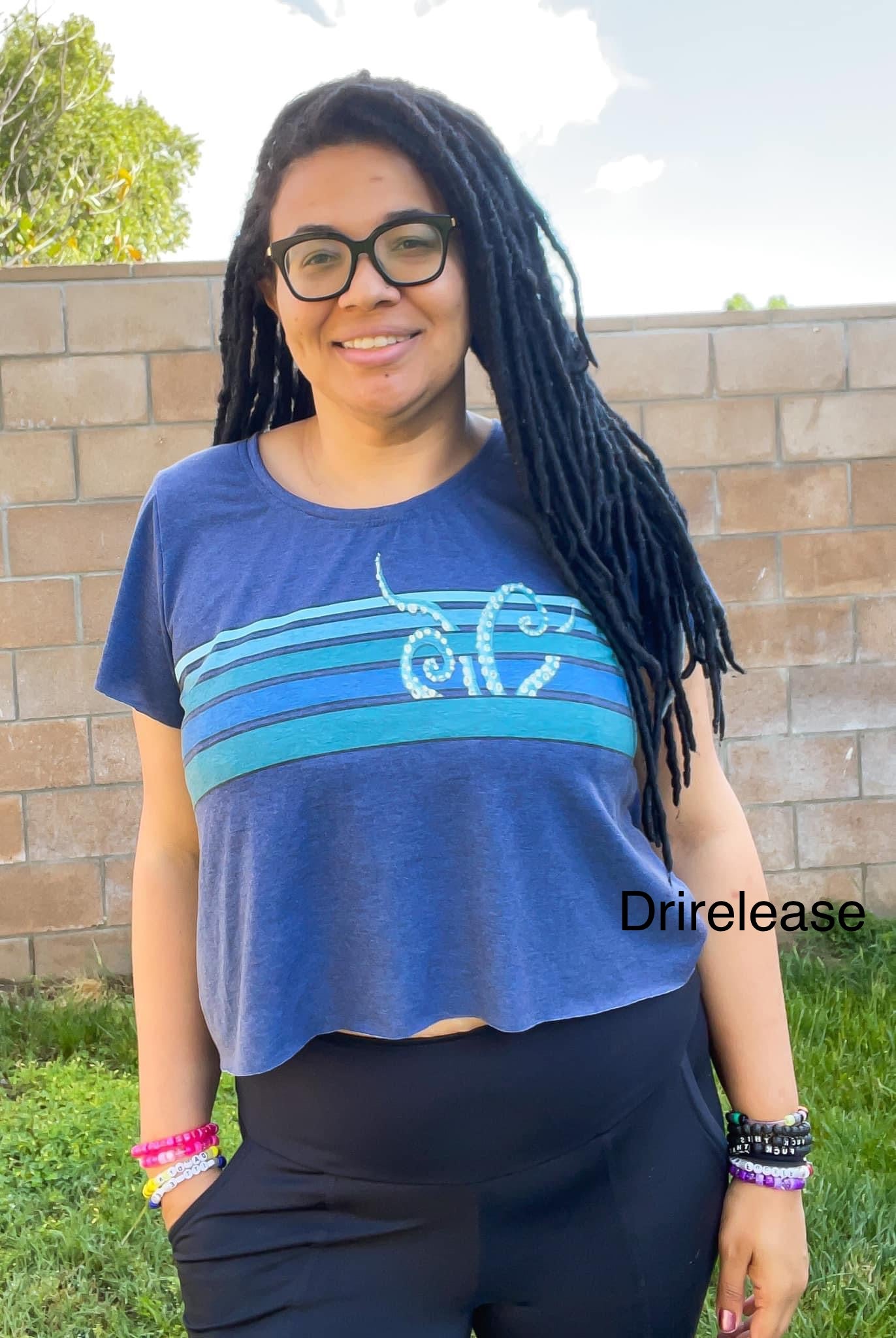 Swim Poly: Tentacle Stripes