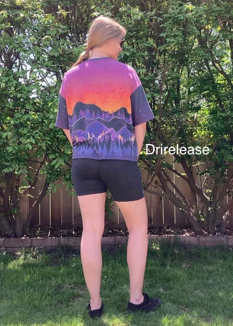 Boardshort: Sunset Border Panel (grainline)