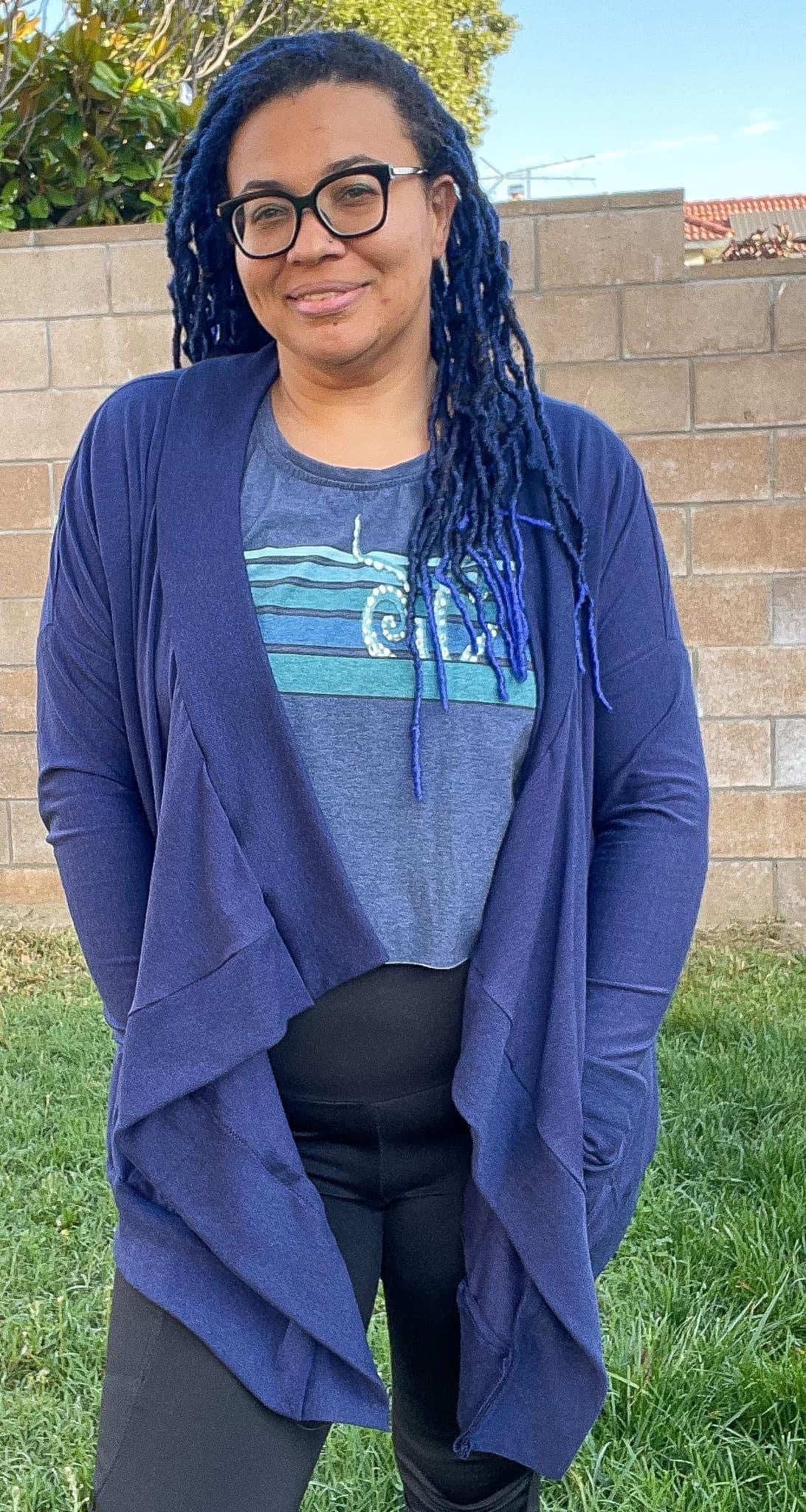 Jersey: Tencel/Organic Cotton/Spandex - Flight Blue