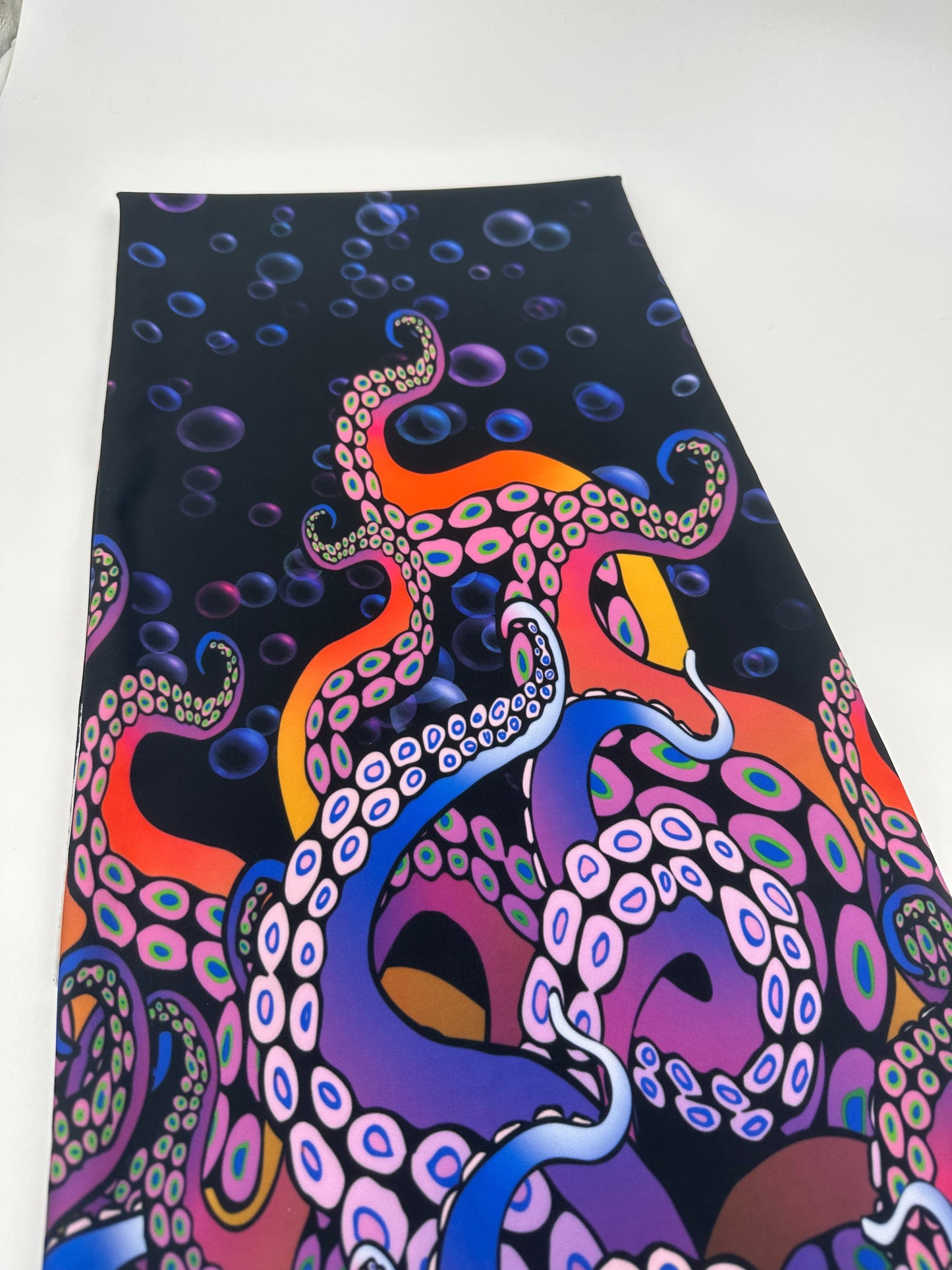 Swim Nylon: Kraken Border Panel (grainline)
