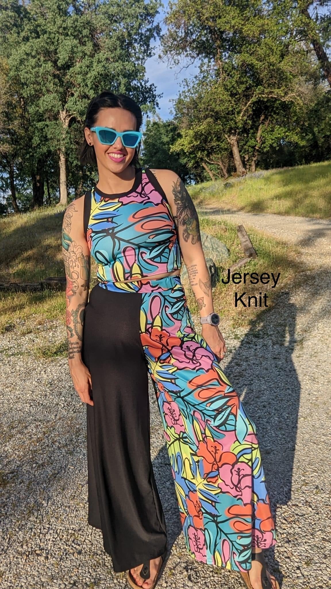 Swim Nylon: Hibiscus