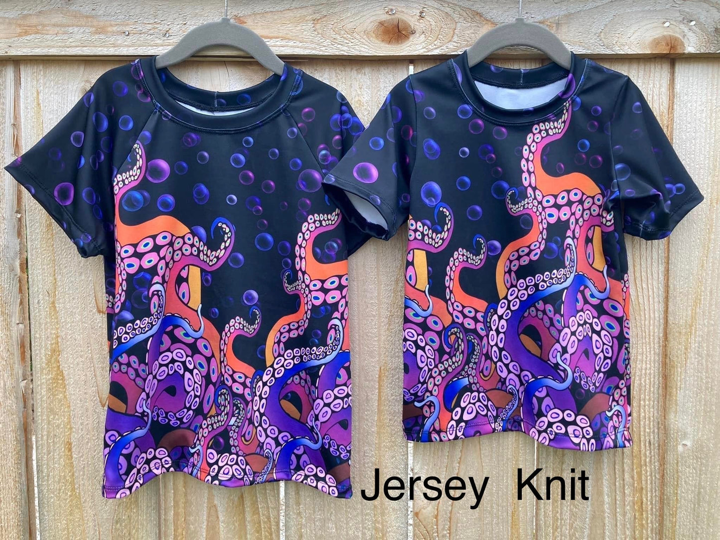 Swim Nylon: Kraken Border Panel (grainline)