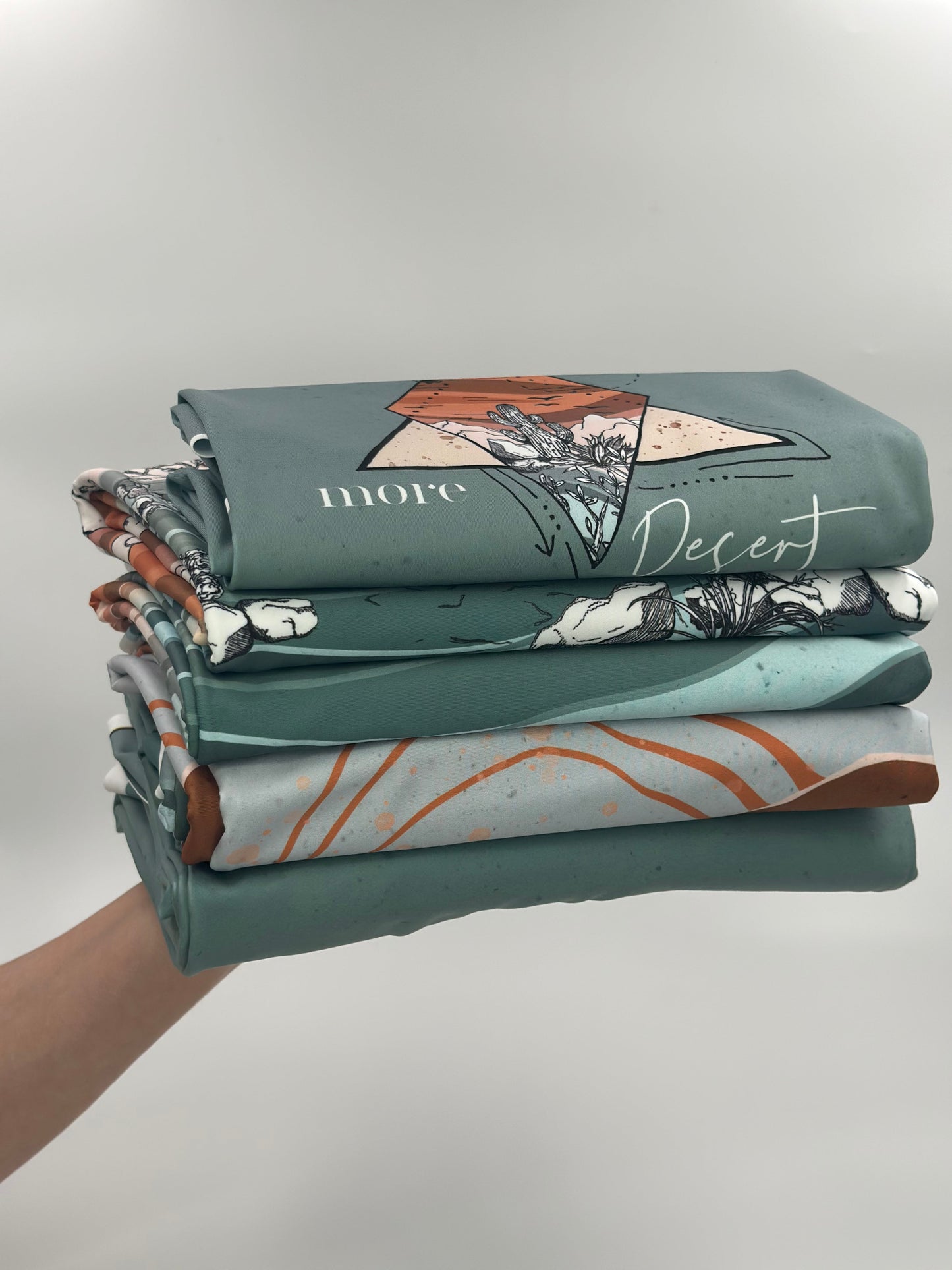 Brushed Jersey: Desert Landscape